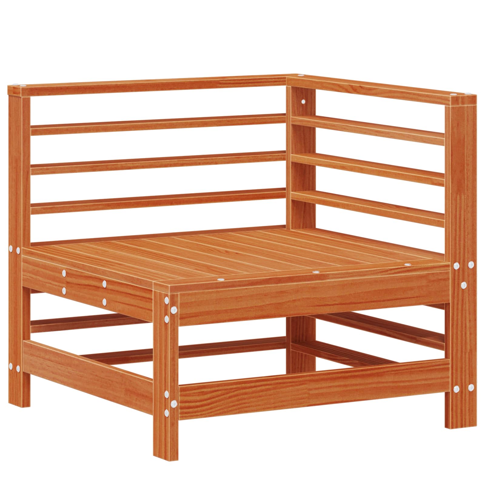 Set lounge namještaja za vrt 5 pcs Voštanosmeđa