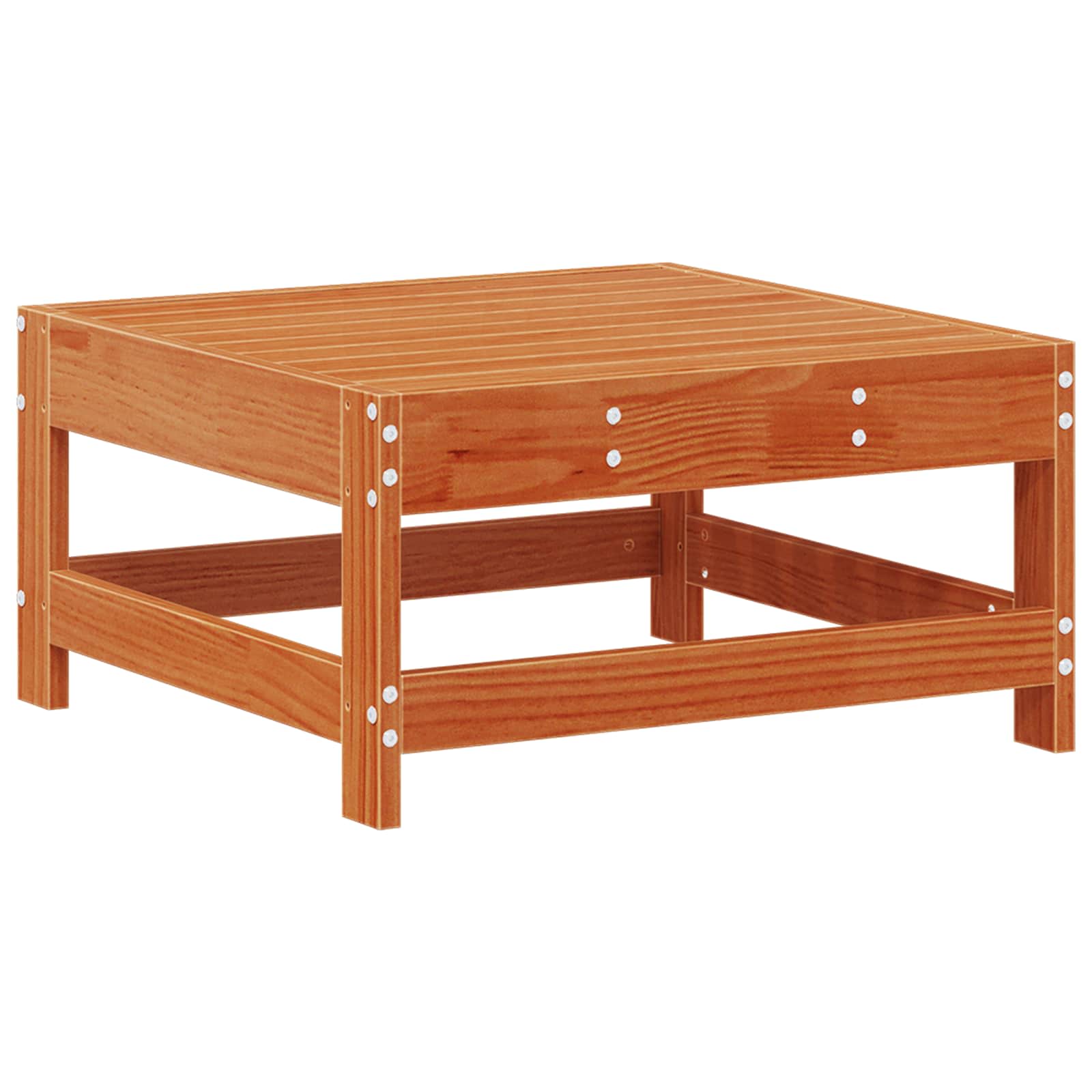 Set lounge namještaja za vrt 6 pcs Vosak Smeđa Masivna borovina