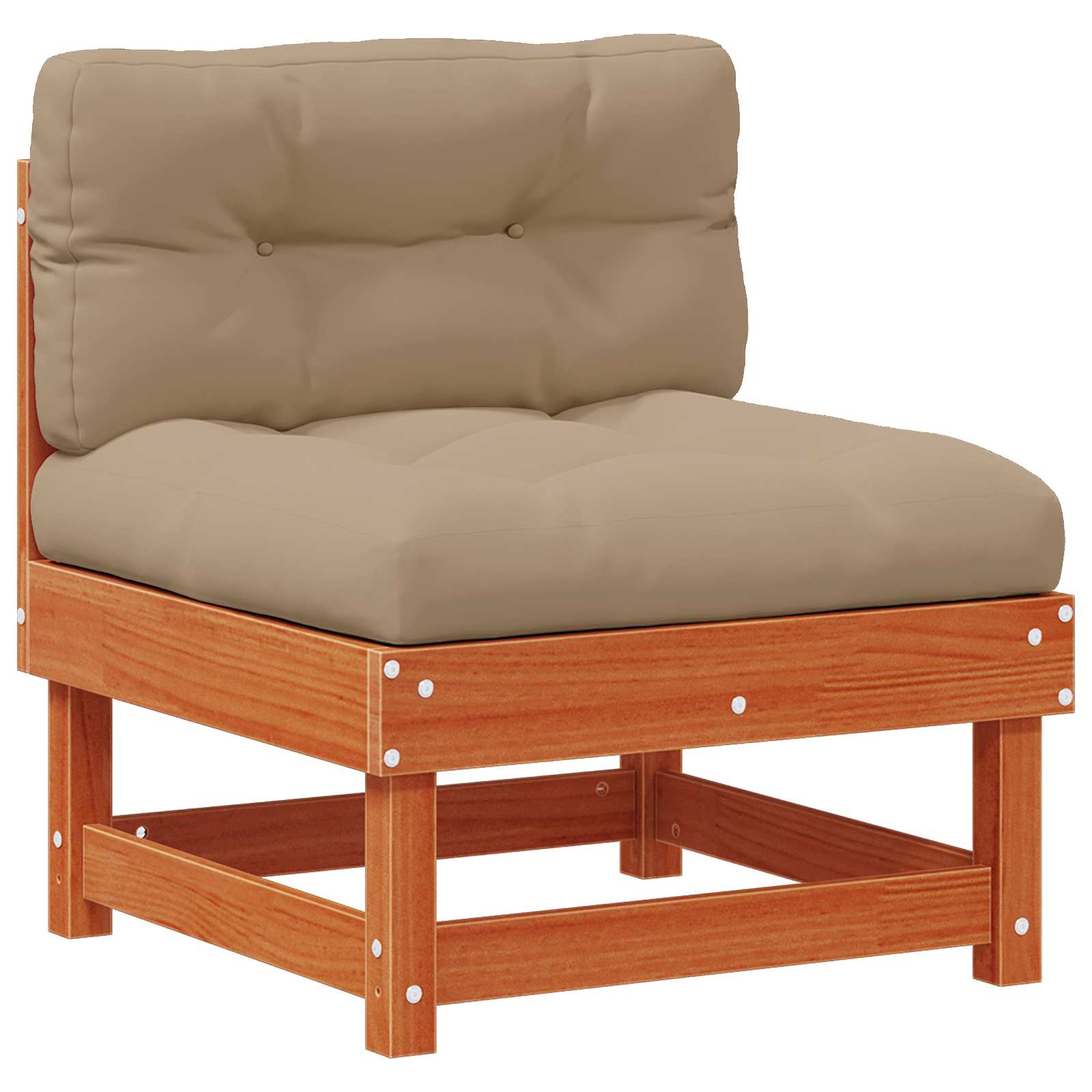 Set lounge namještaja za vrt 6 pcs Voštanosmeđa