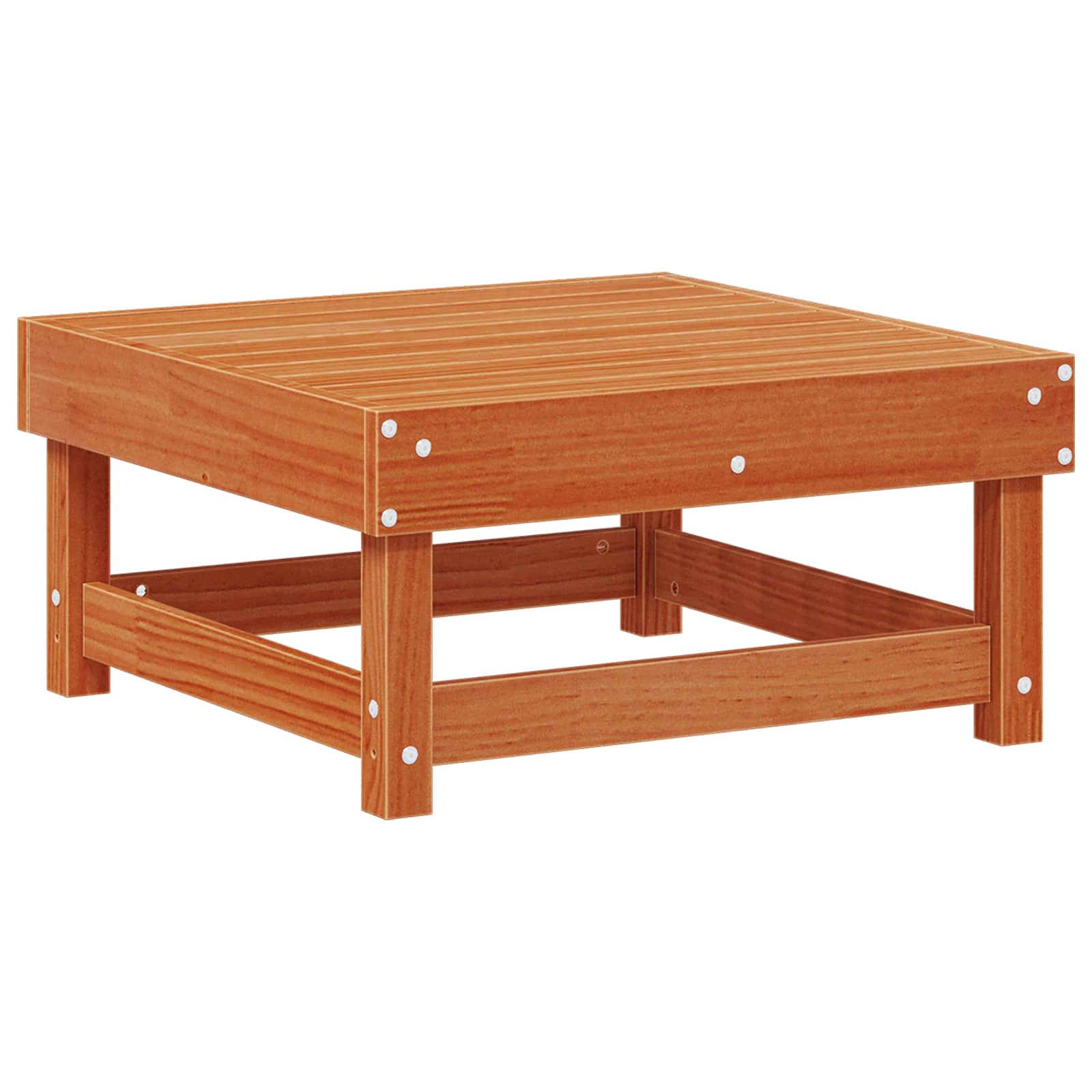 Set lounge namještaja za vrt 7 pcs Vosak Smeđa Masivna borovina