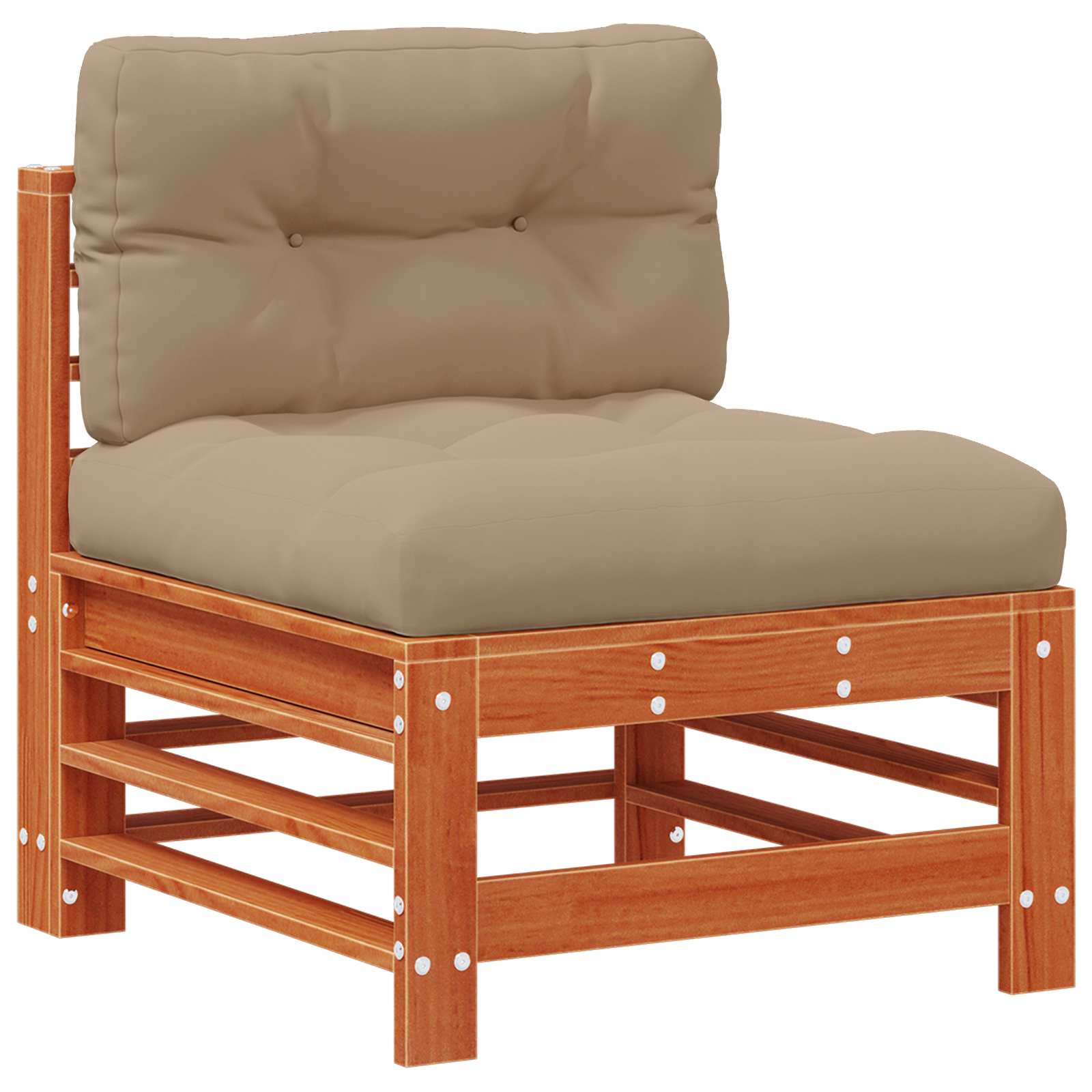 Set lounge namještaja za vrt 5 pcs Voštanosmeđa