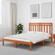 Krevetna konstrukcija Vosak smeđa 205,5 x 155,5 x 100 cm