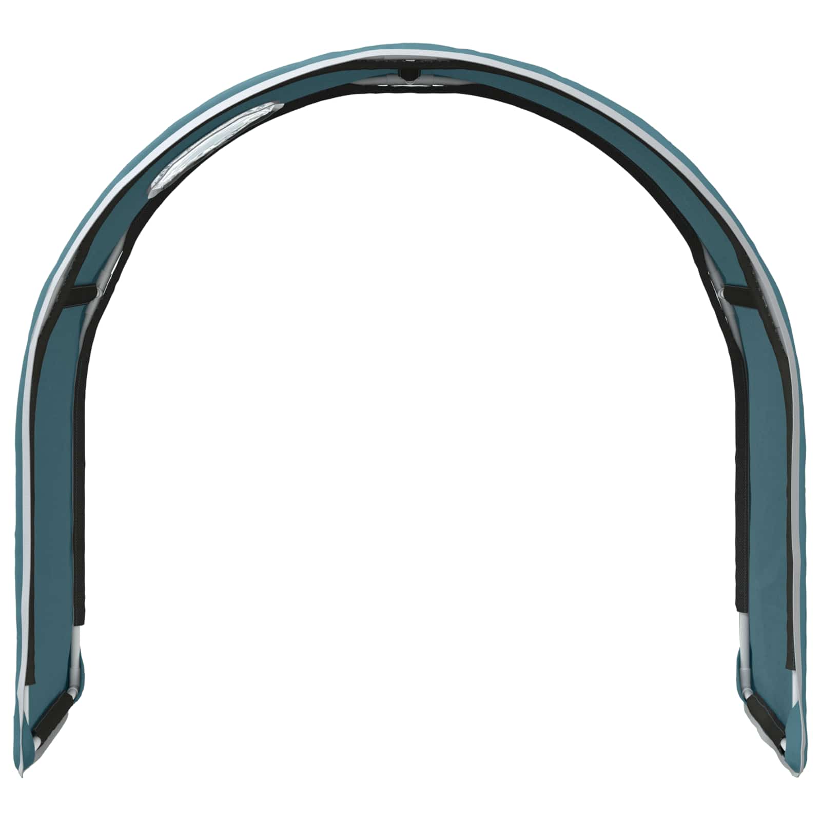 Tunis za krevet 2 pcs Svijetloplava 211 x 52,5 x 2 cm Poliester