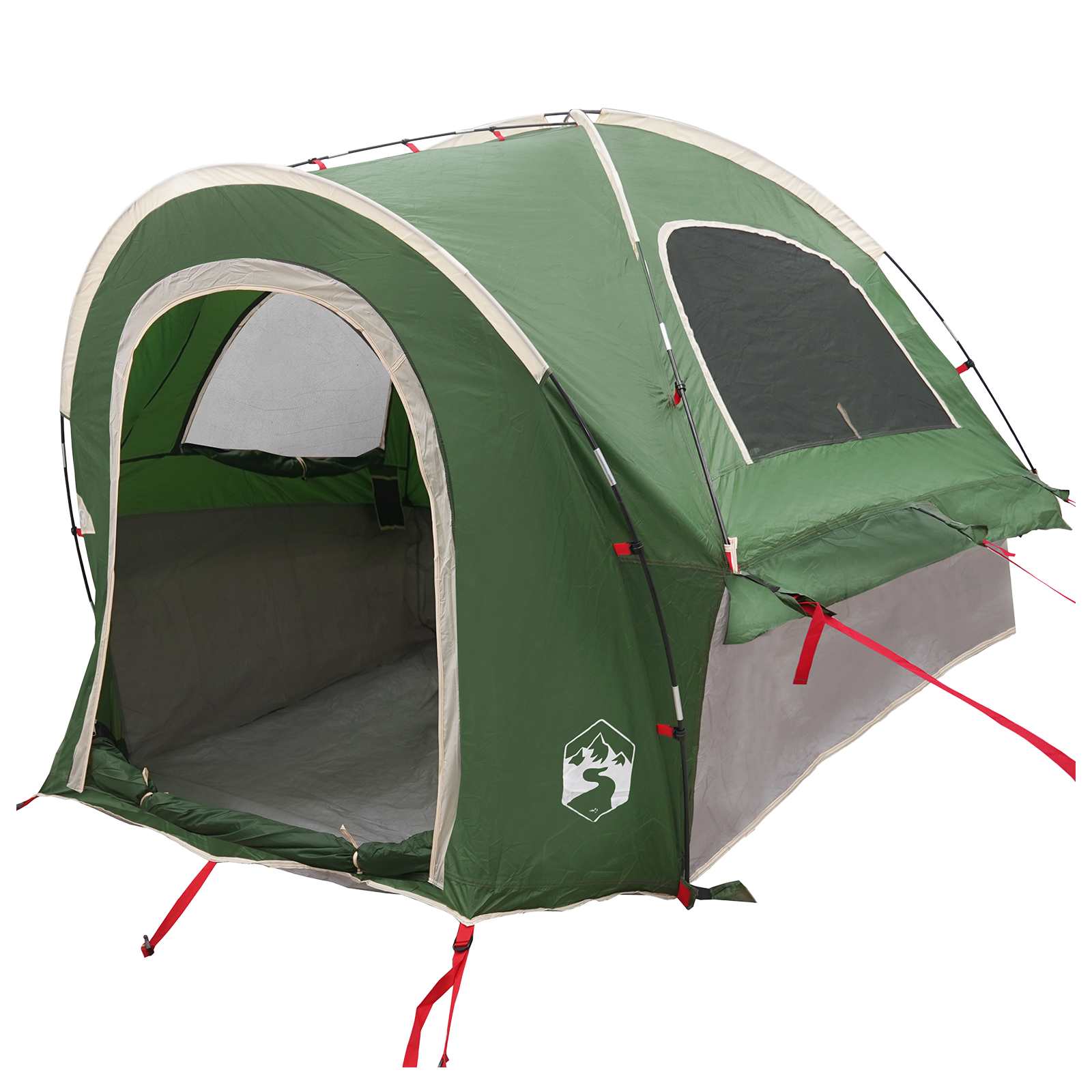 Šator za auto Zelena 200 x 170 x 170 cm Poliester i čelik