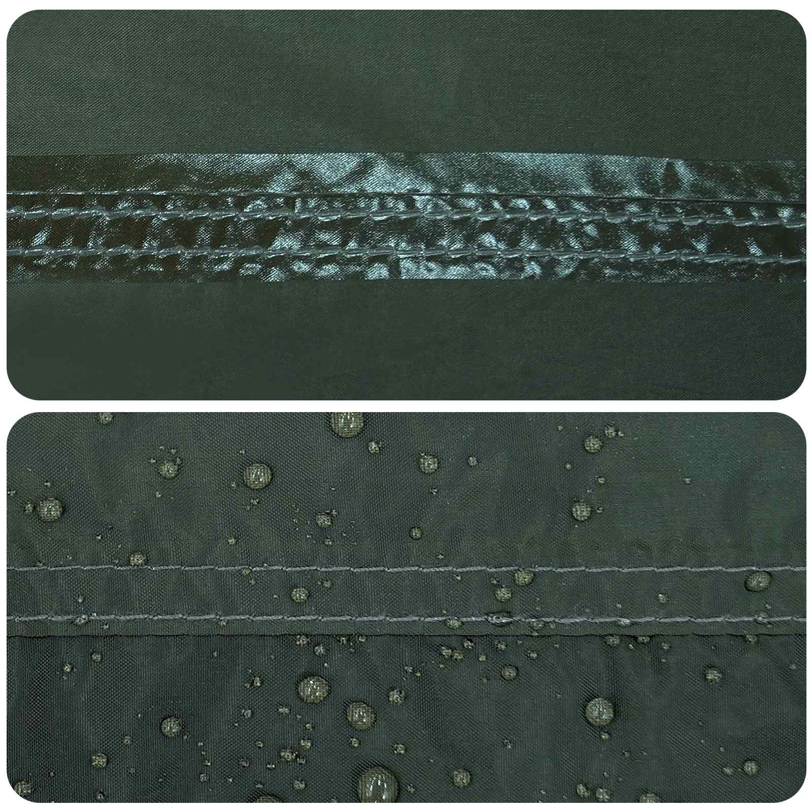 Šator za zabave s krovom Vojska zelena 400 x 400 x 320 cm