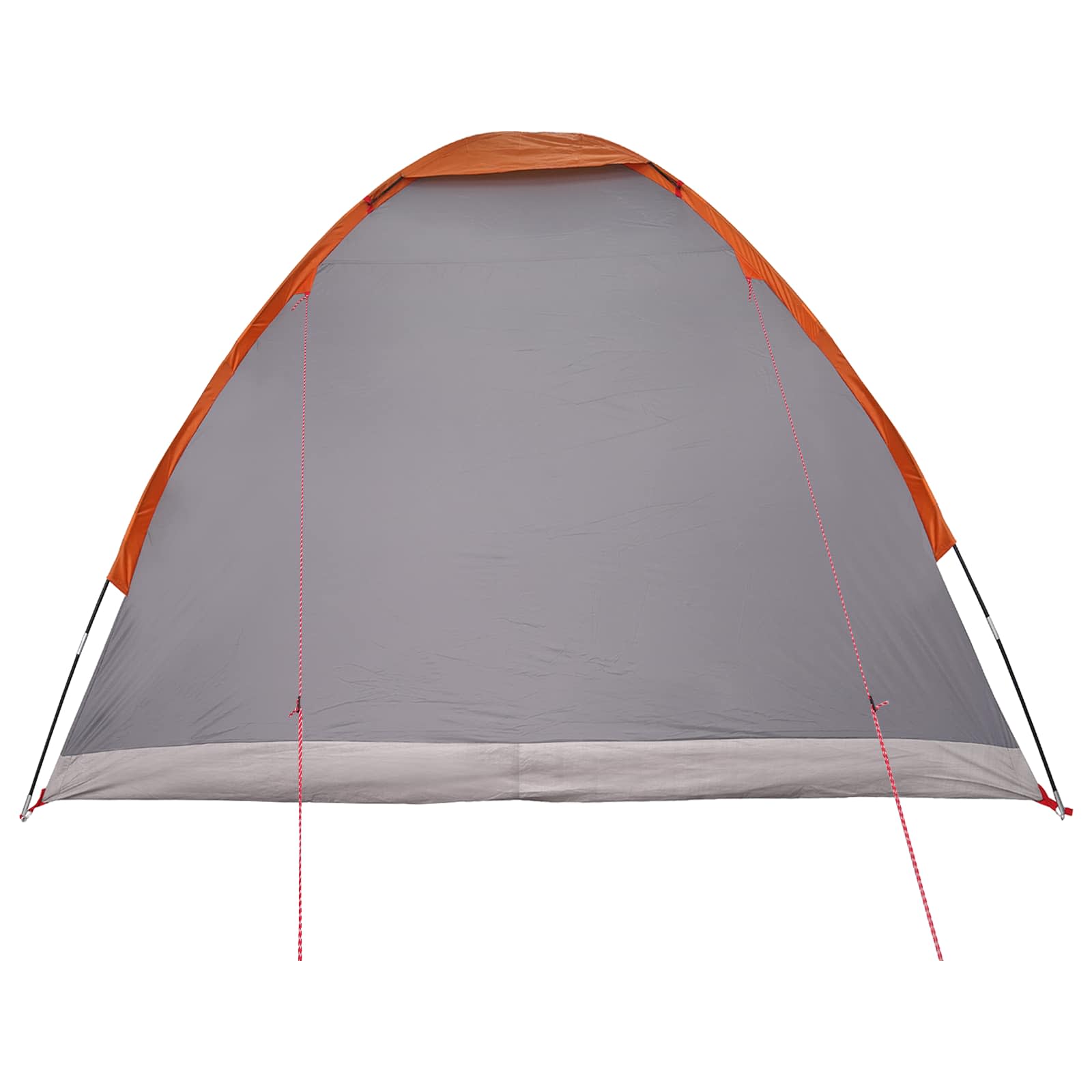 Kamping šator s krovom Siva i narančasta 275 x 215 x 125 cm