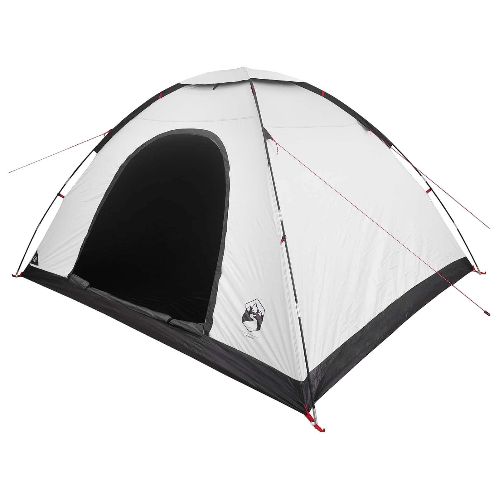 Kamping šator s krovom Bijeli Blackout 335 x 275 x 180 cm