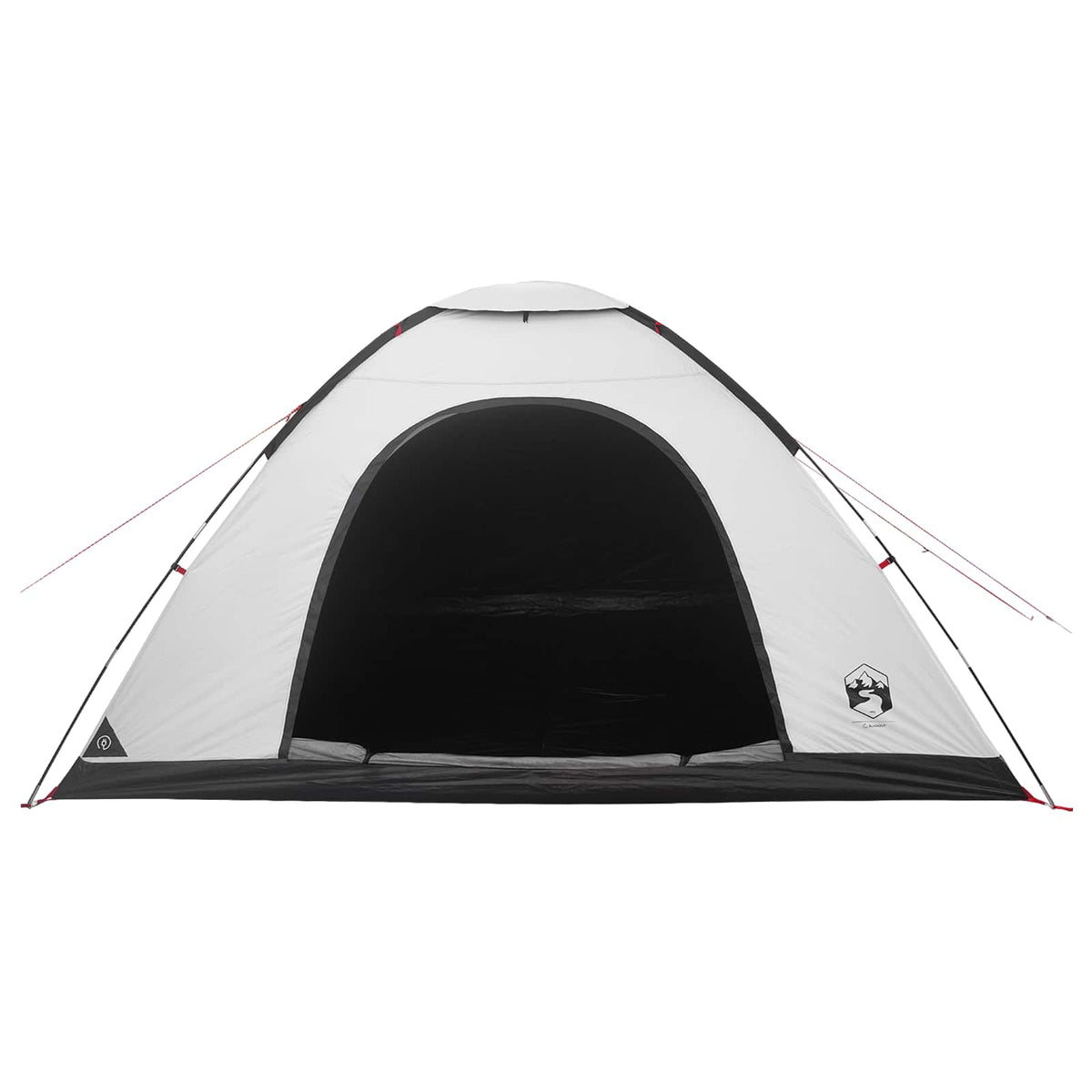 Kamping šator s krovom Bijeli Blackout 335 x 275 x 180 cm