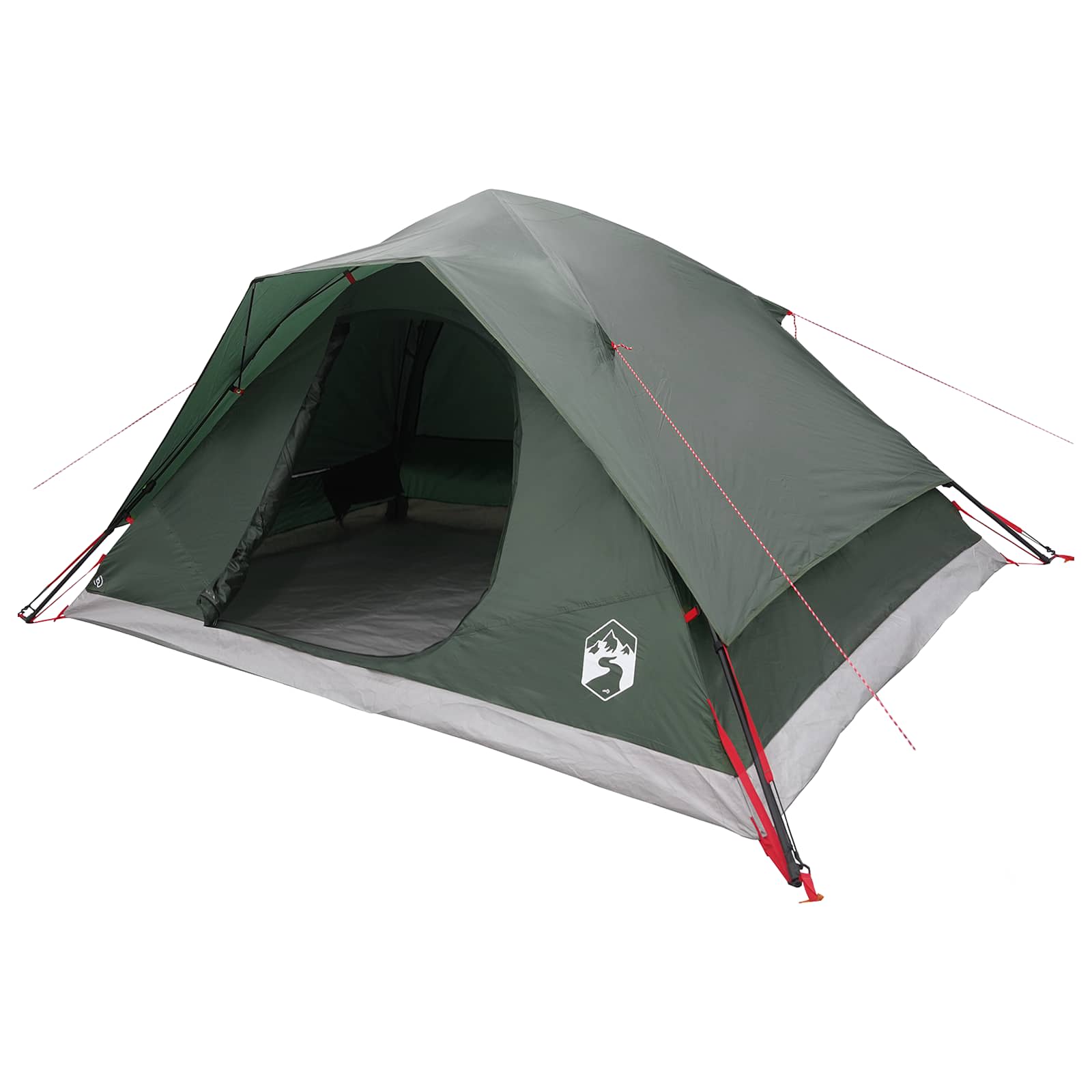 Instant šator s krovom Maslinasto zelena 305 x 215 x 140 cm