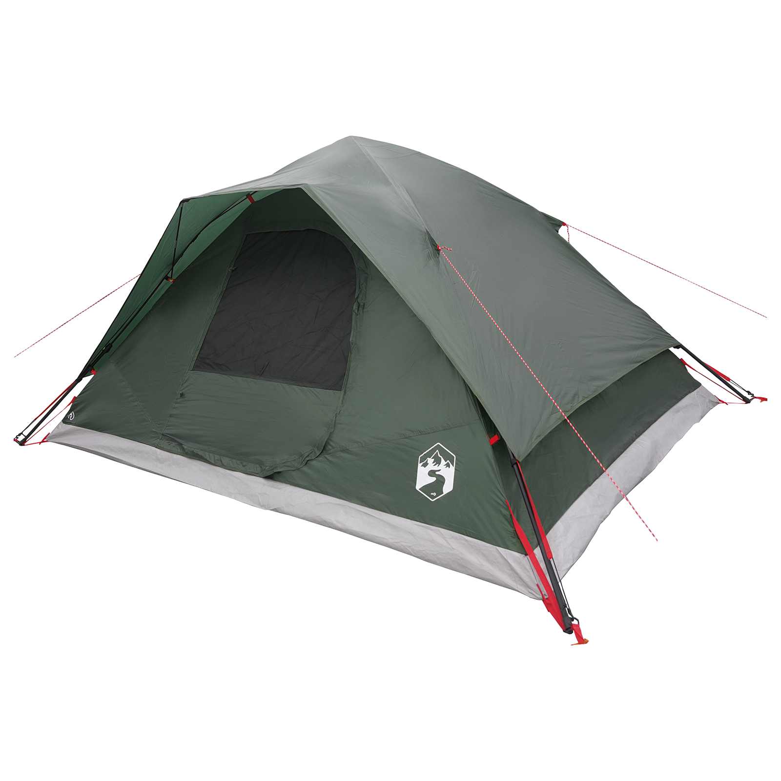 Instant šator s krovom Maslinasto zelena 305 x 215 x 140 cm
