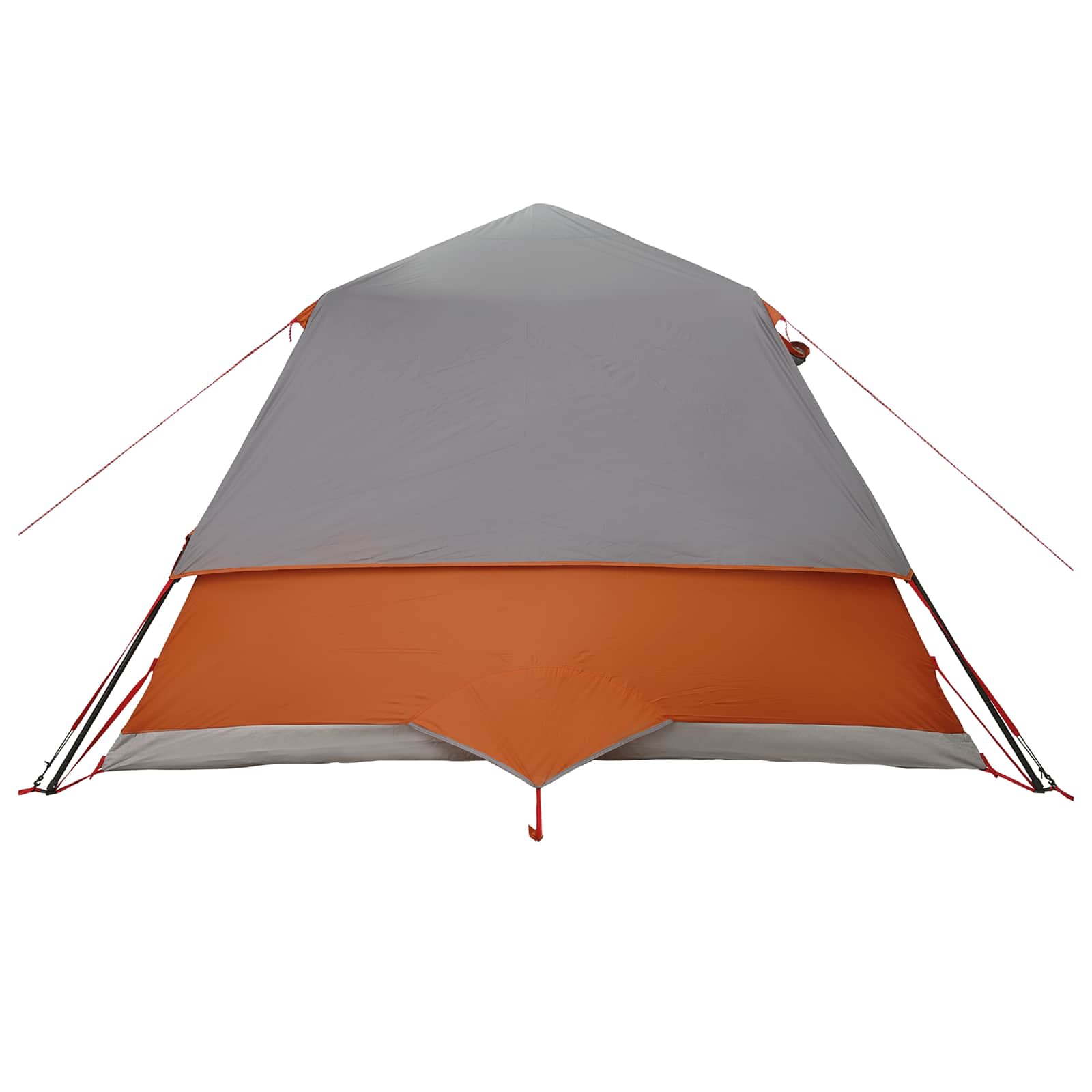 Instant šator s krovom Siva i narančasta 305 x 275 x 190 cm