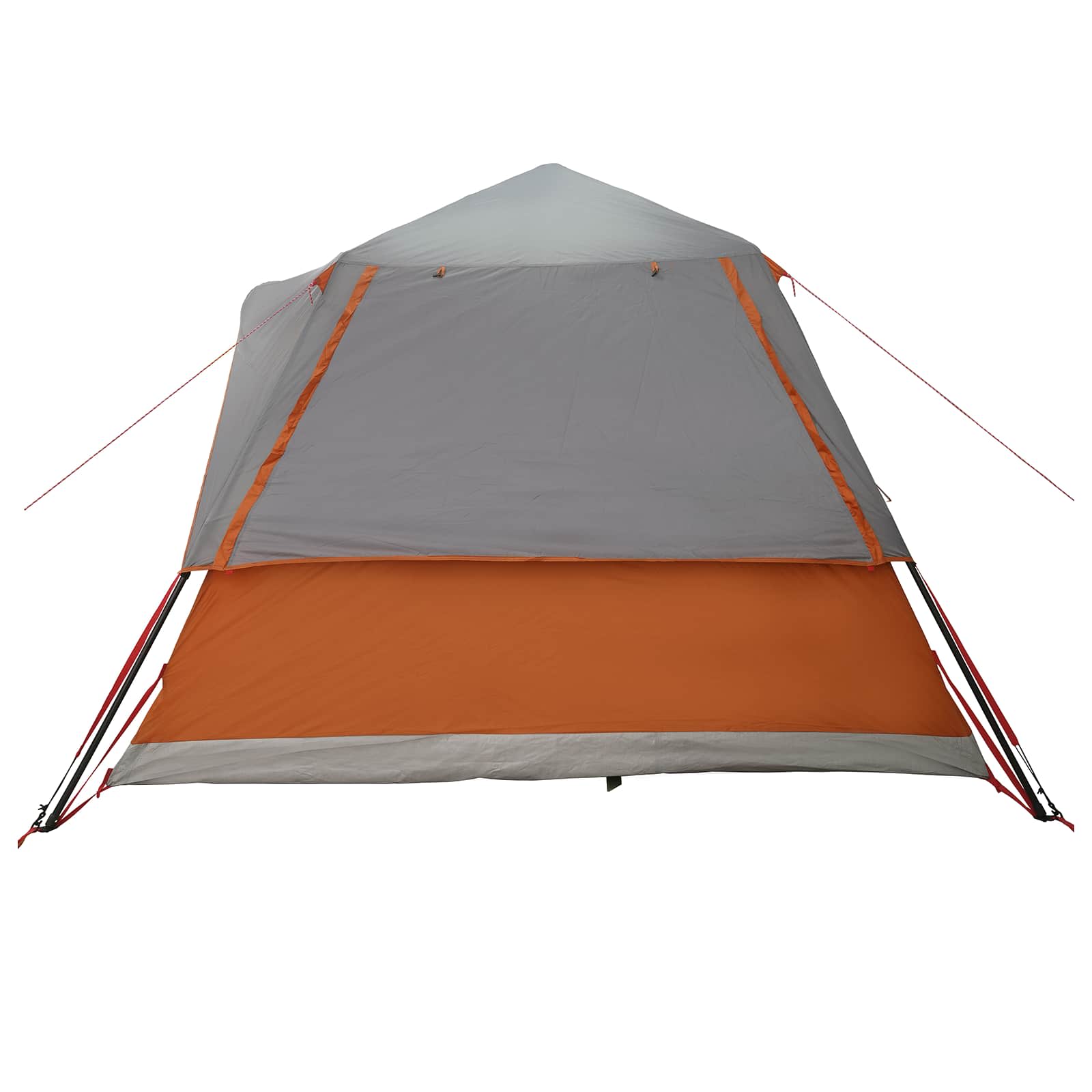 Instant šator s krovom Siva i narančasta 305 x 275 x 190 cm