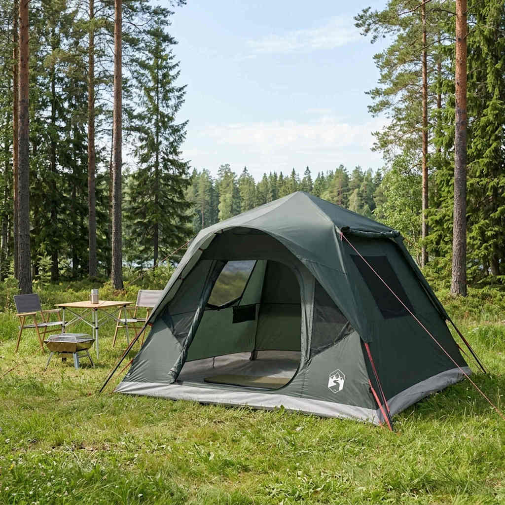 Instant šator s krovom Maslinasto zelena 305 x 275 x 190 cm