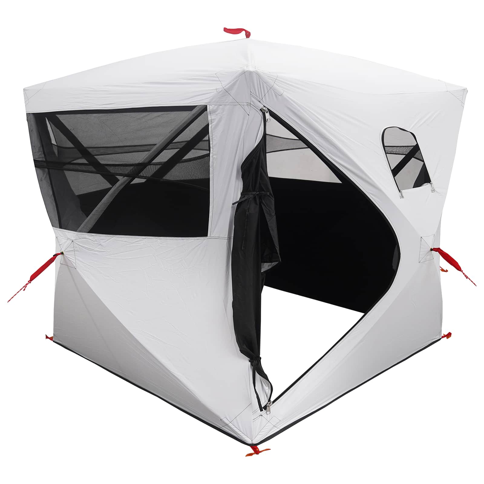 Lovni šator s krovom Bijeli Blackout 143 x 143 x 165 cm