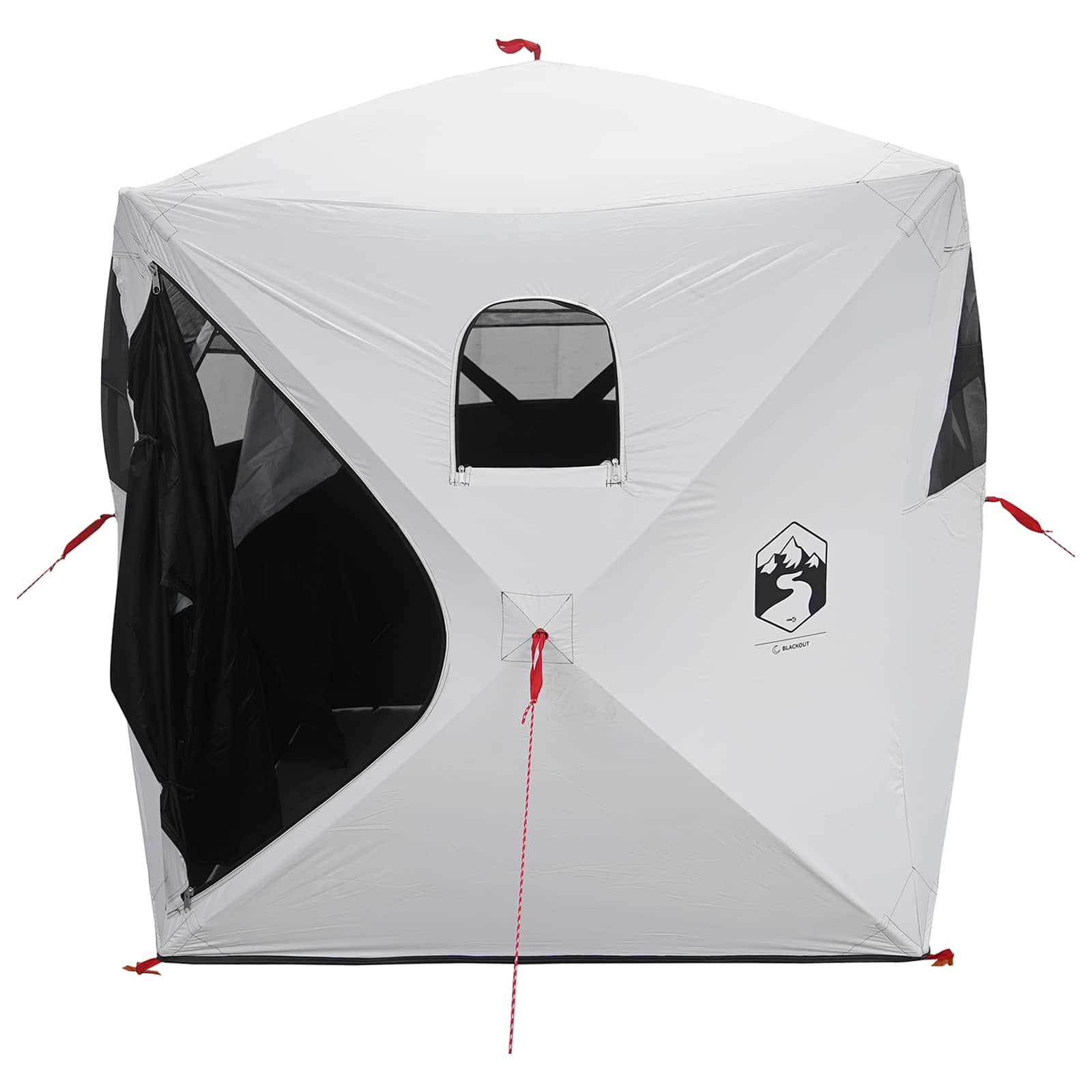 Lovni šator s krovom Bijeli Blackout 143 x 143 x 165 cm