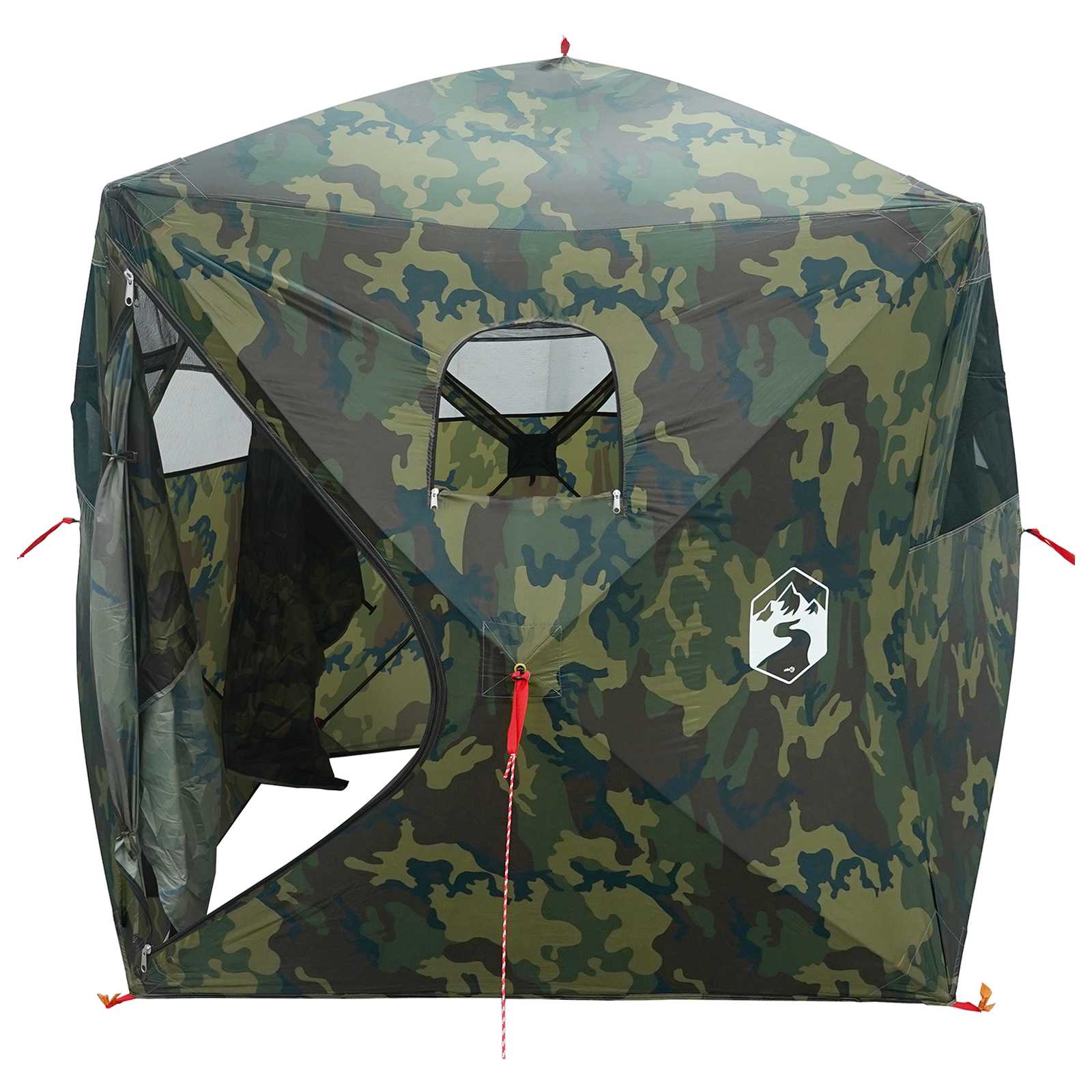 Lovni šator Maskirna 143 x 143 x 165 cm Poliester i čelik