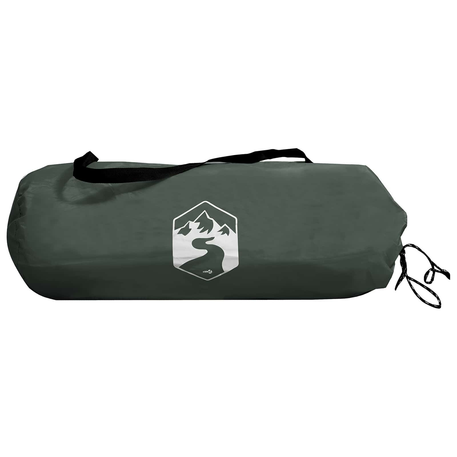 Lovni šator s krovom Maslinasto zelena 145 x 145 x 150 cm