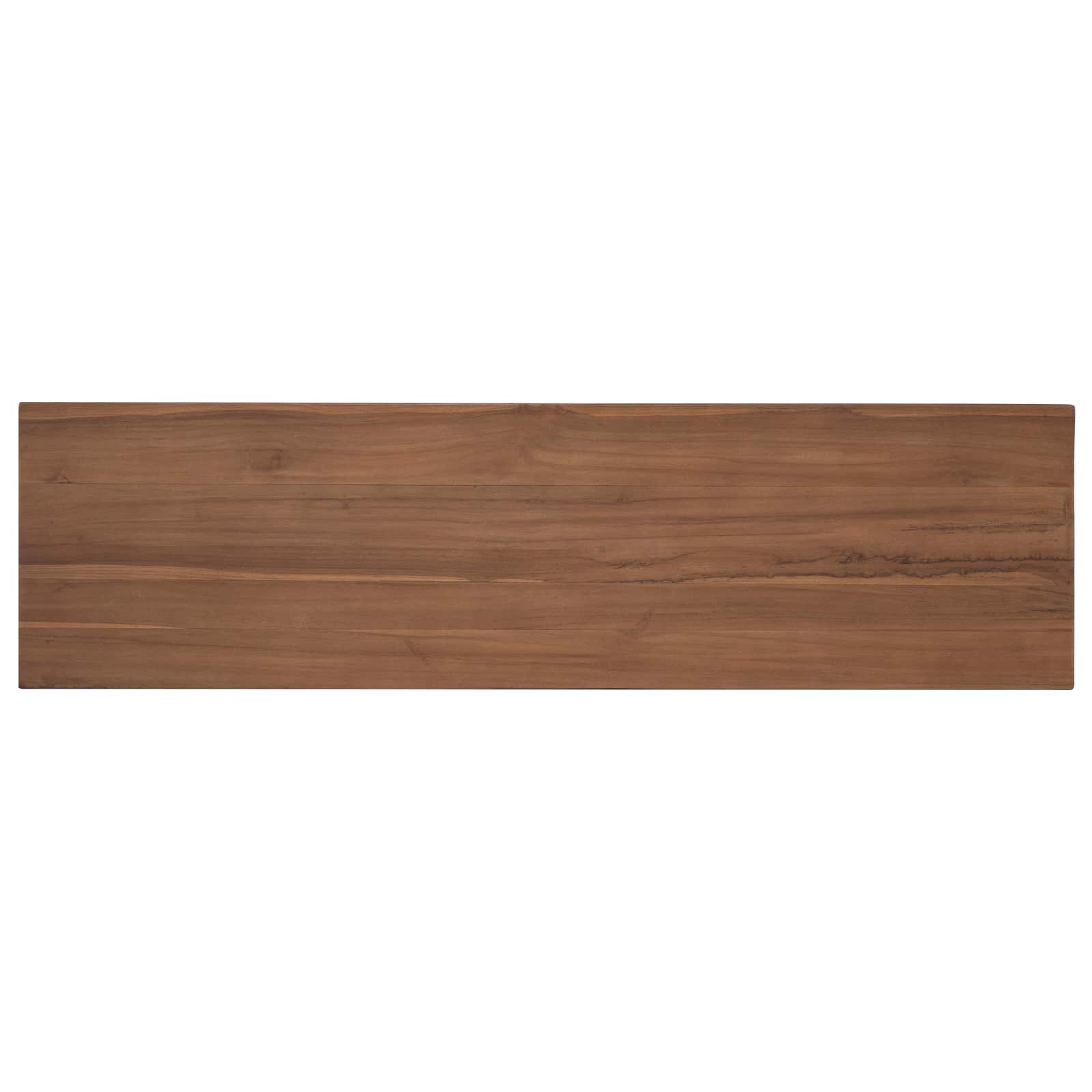 TV ormar 110 x 30 x 40 cm Prirodna Čvrsto teak drvo