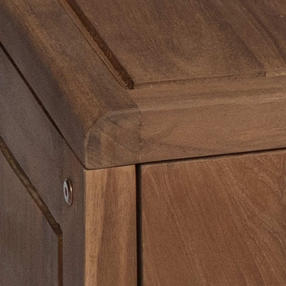 Ormar za kupaonicu Prirodna 25 x 25 x 100 cm Čvrsto teak drvo
