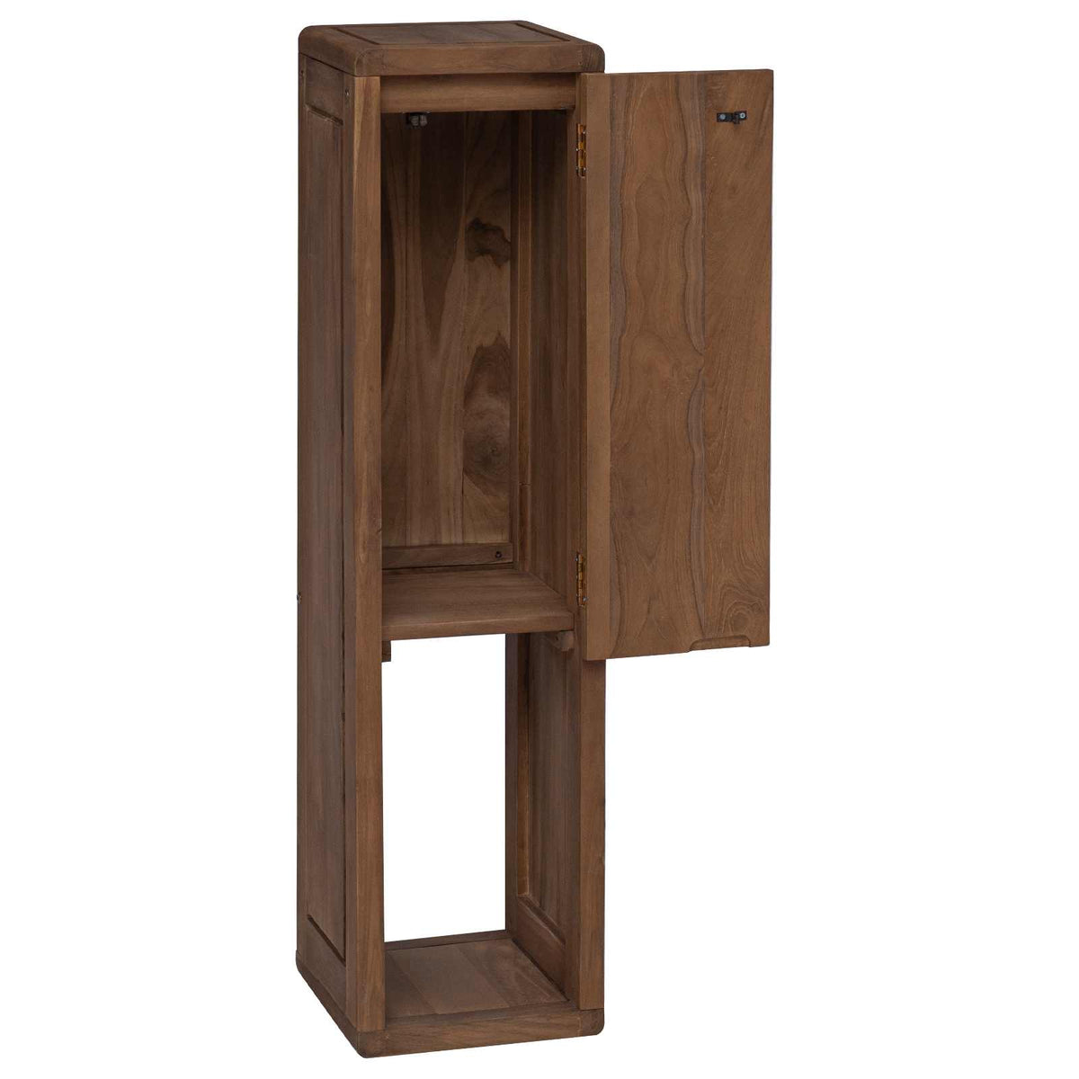 Ormar za kupaonicu Prirodna 25 x 25 x 100 cm Čvrsto teak drvo