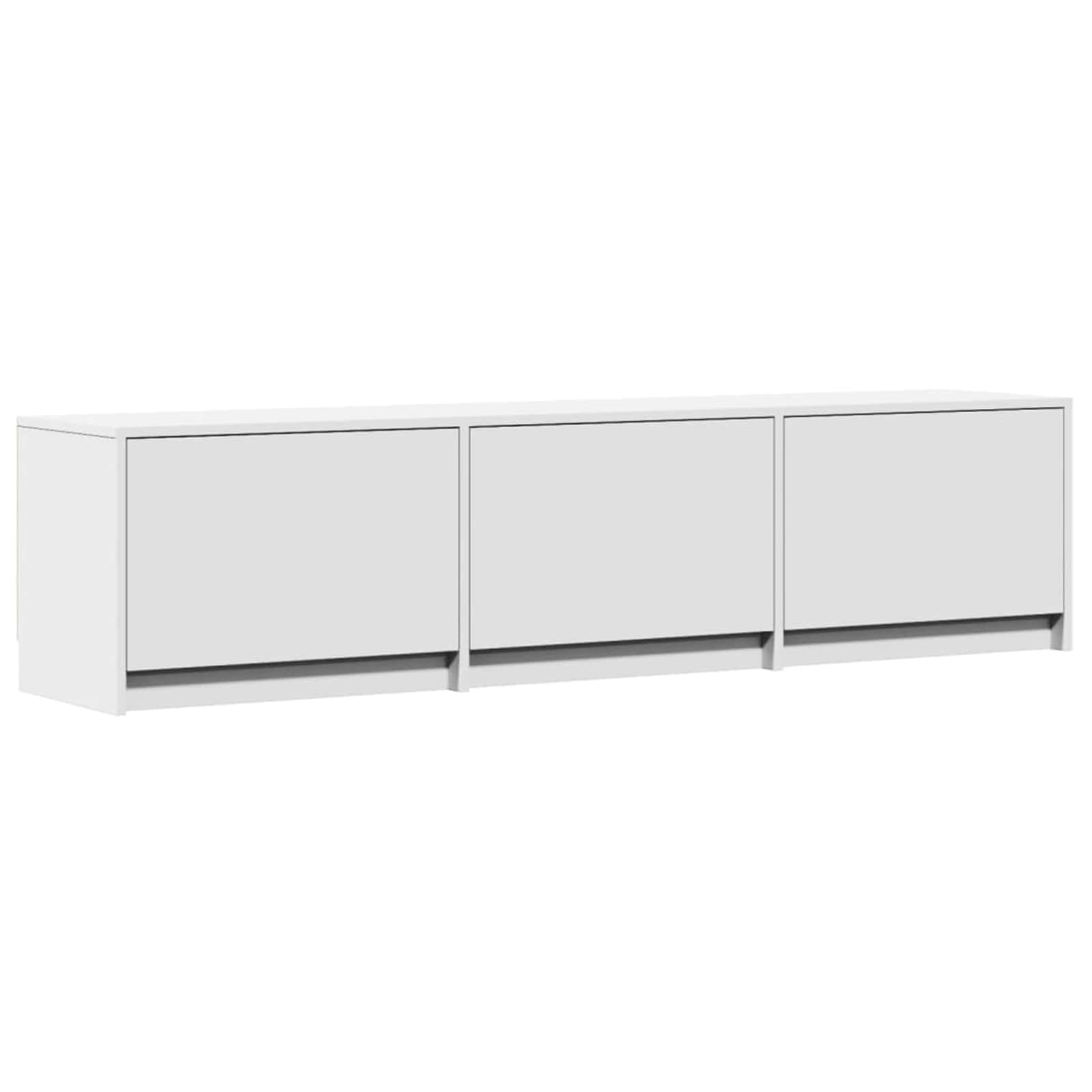 TV ormar s ladicama Bijelo 165 x 34 x 40 cm Konstruirano drvo