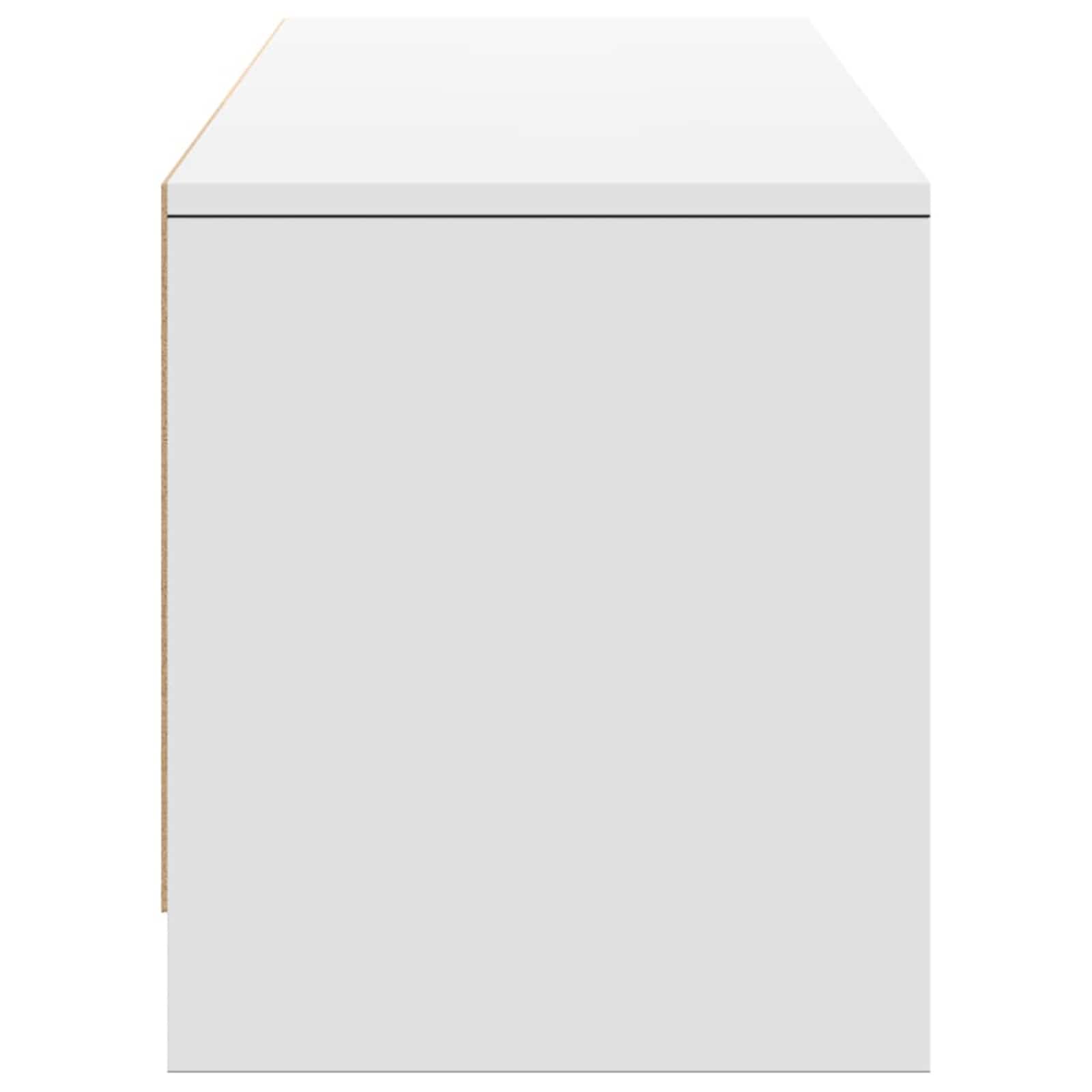 TV ormar s ladicama Bijelo 165 x 34 x 40 cm Konstruirano drvo