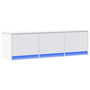 TV ormar s ladicama Bijelo 140 x 34 x 40 cm Konstruirano drvo