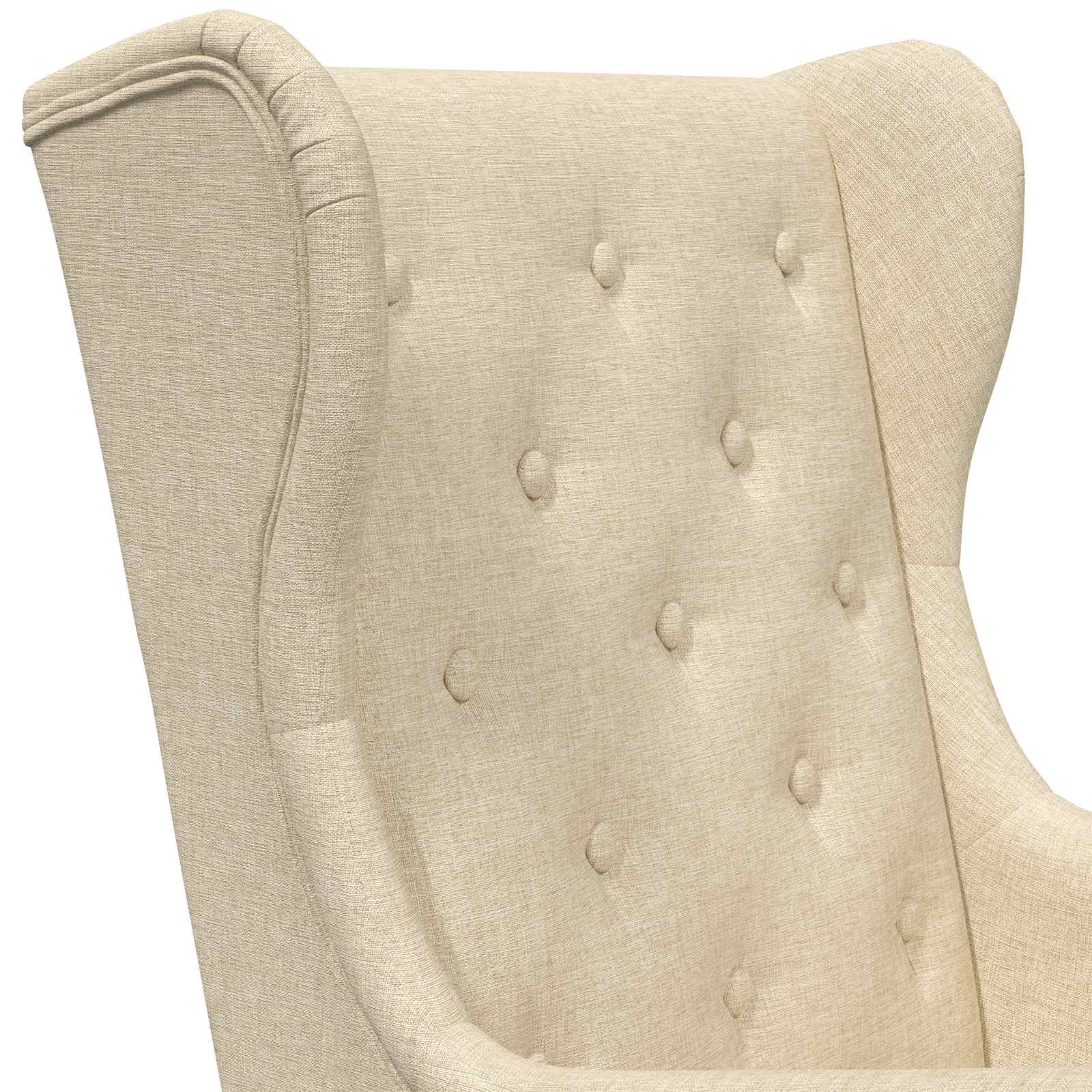 Fotelja Krem Tkanina