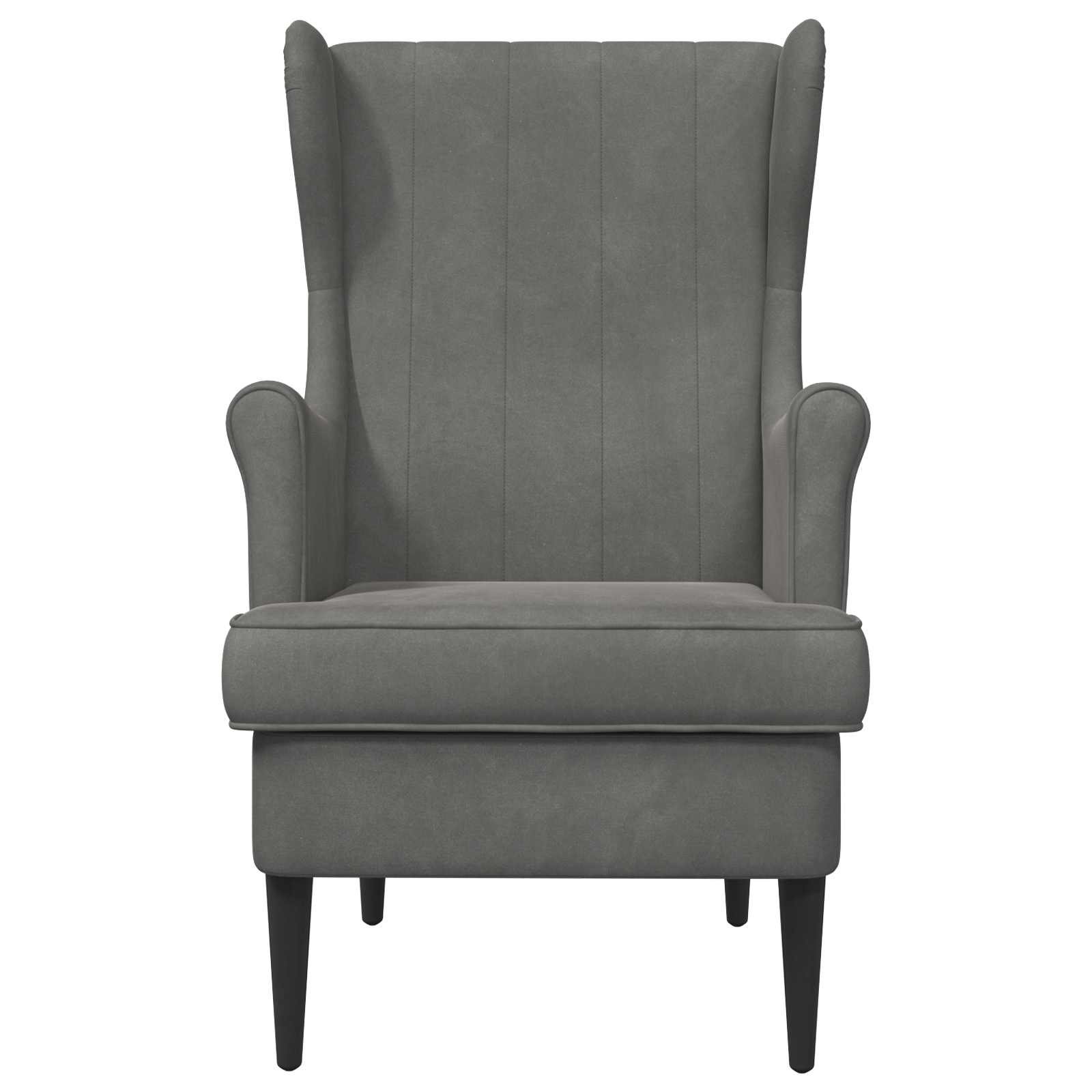 Fotelja Tamnosiva Baršun