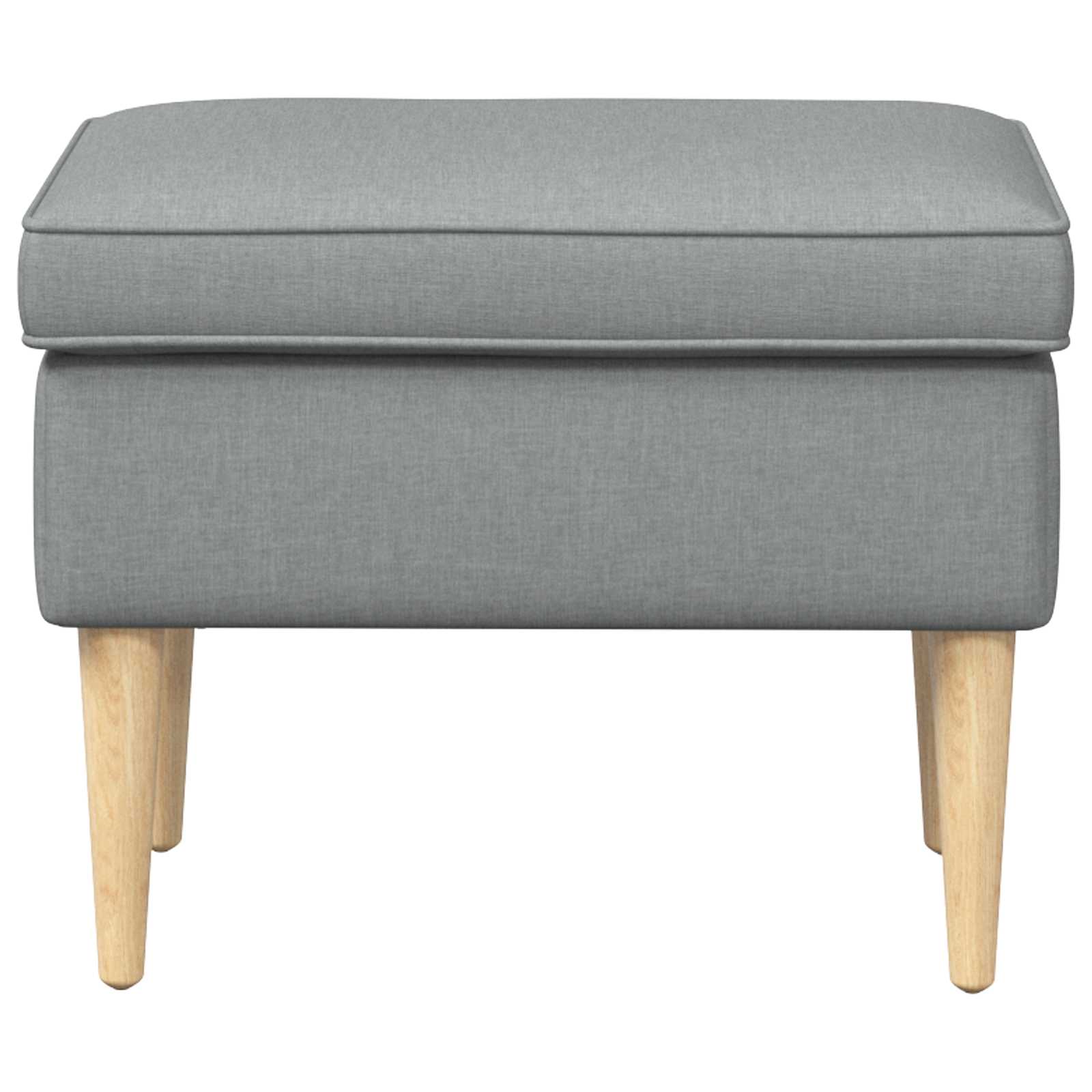 Stolica za noge Svjetlosiva 55 x 35 x 41 cm Poliester