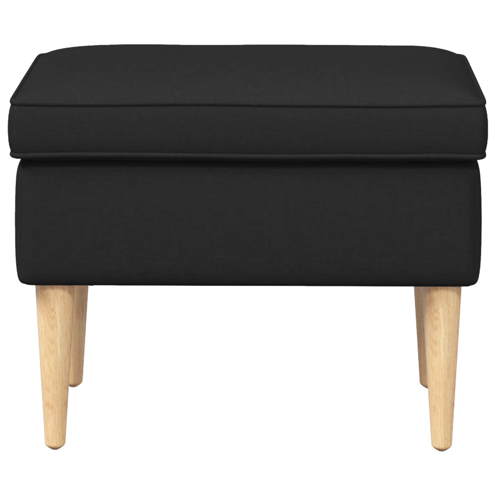 Stolica za noge Crna 55 x 35 x 41 cm