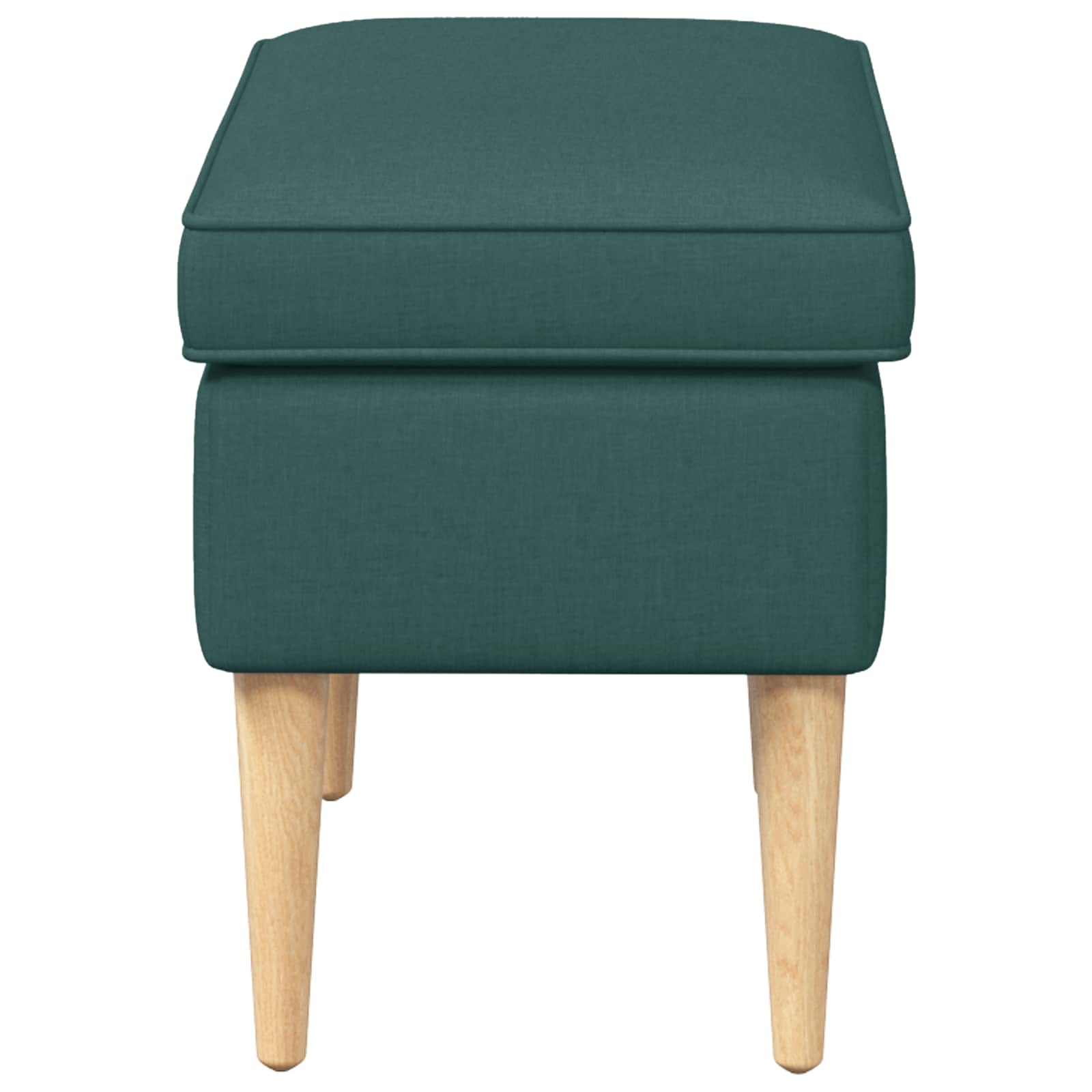 Stolica za noge Tamnozelena 55 x 35 x 41 cm Poliester