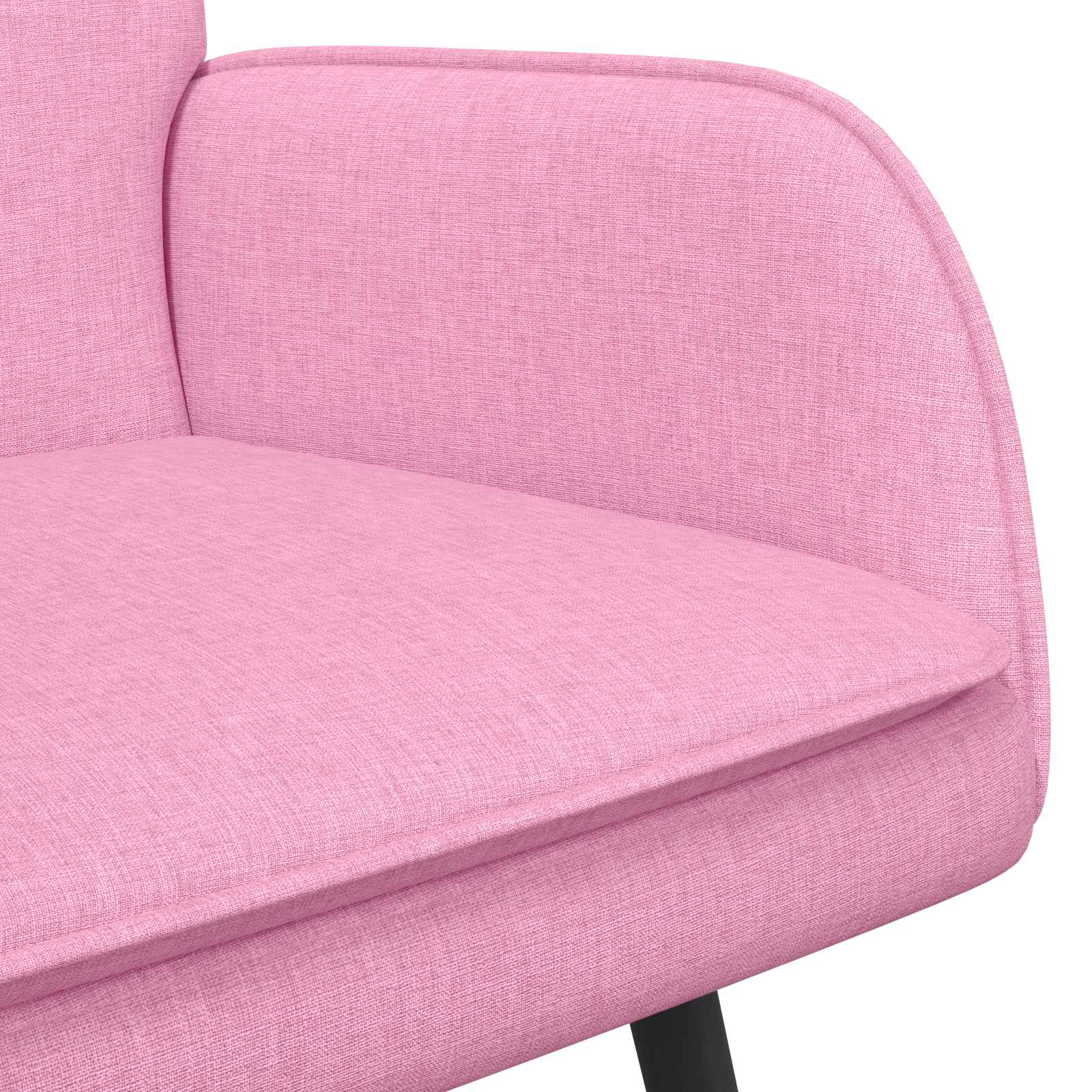 Sofa za dvije osobe Ružičasta 115 x 61 x 87 cm Tkanina