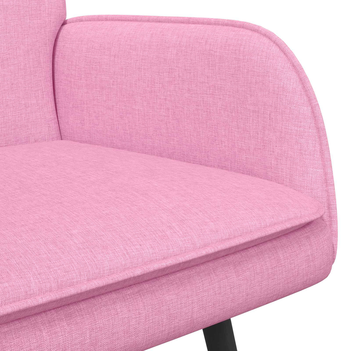 Sofa za dvije osobe Ružičasta 115 x 61 x 87 cm Tkanina