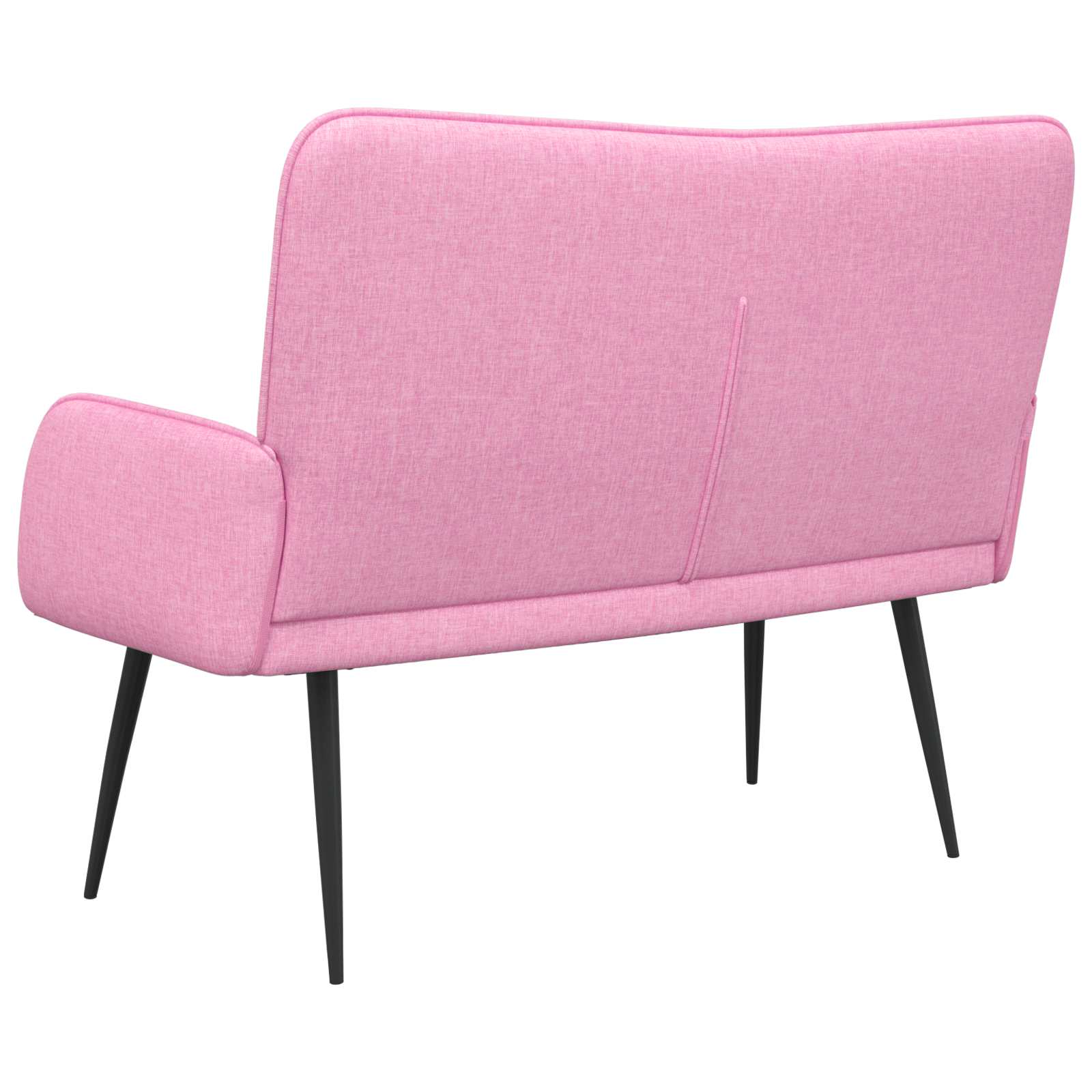 Sofa za dvije osobe Ružičasta 115 x 61 x 87 cm Tkanina