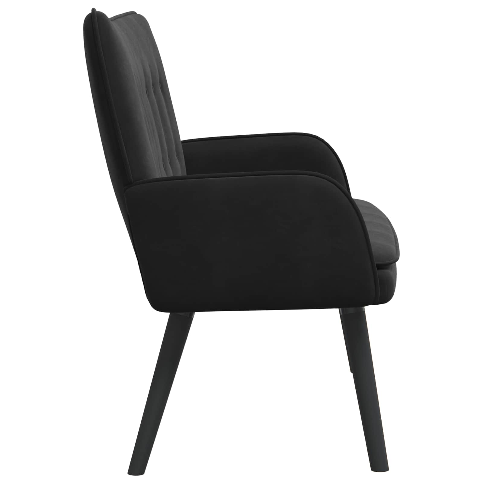 Kauč za dvoje Crna 115 x 61 x 87 cm Baršun