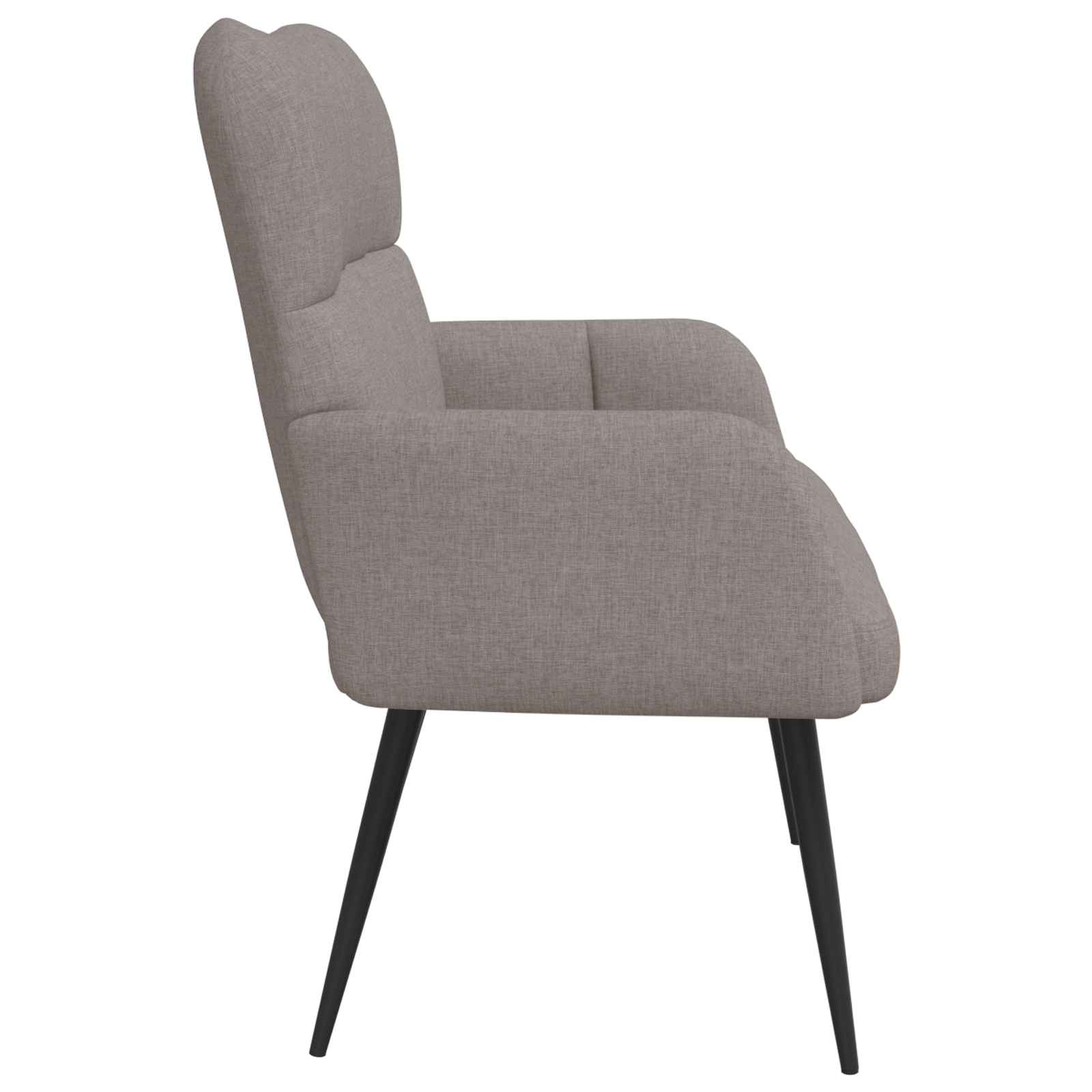 Sofa za dvije osobe Sivosmeđa 115 x 61 x 87 cm Tkanina