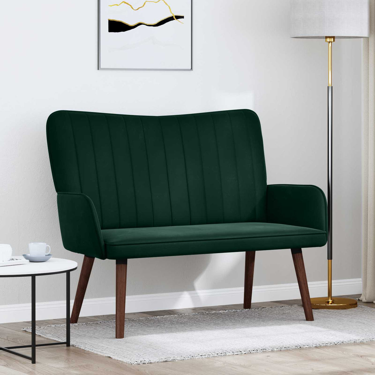 Sofa za dvije osobe 115 x 61 x 87 cm Baršun