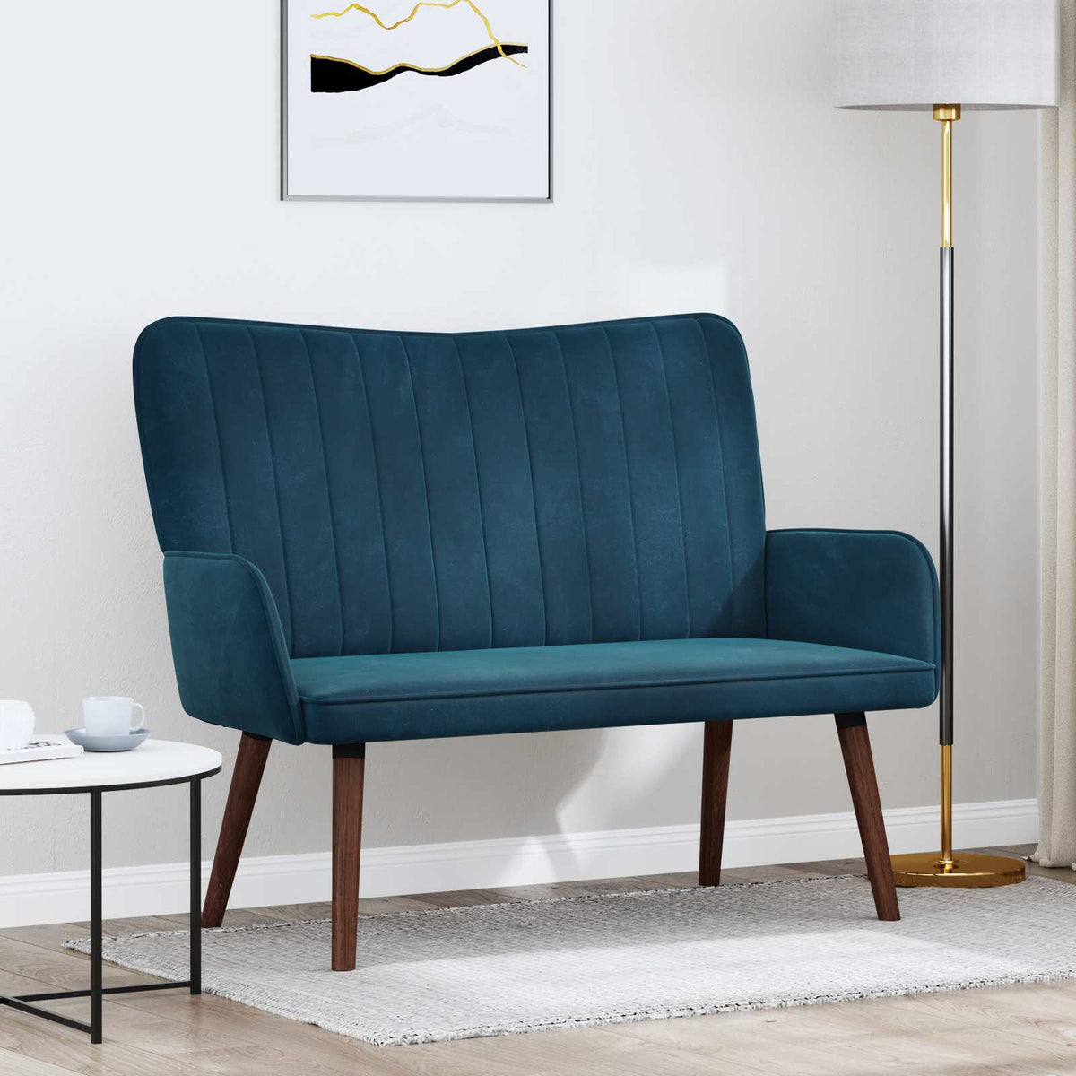 Sofa za dvije osobe 115 x 61 x 87 cm Baršun