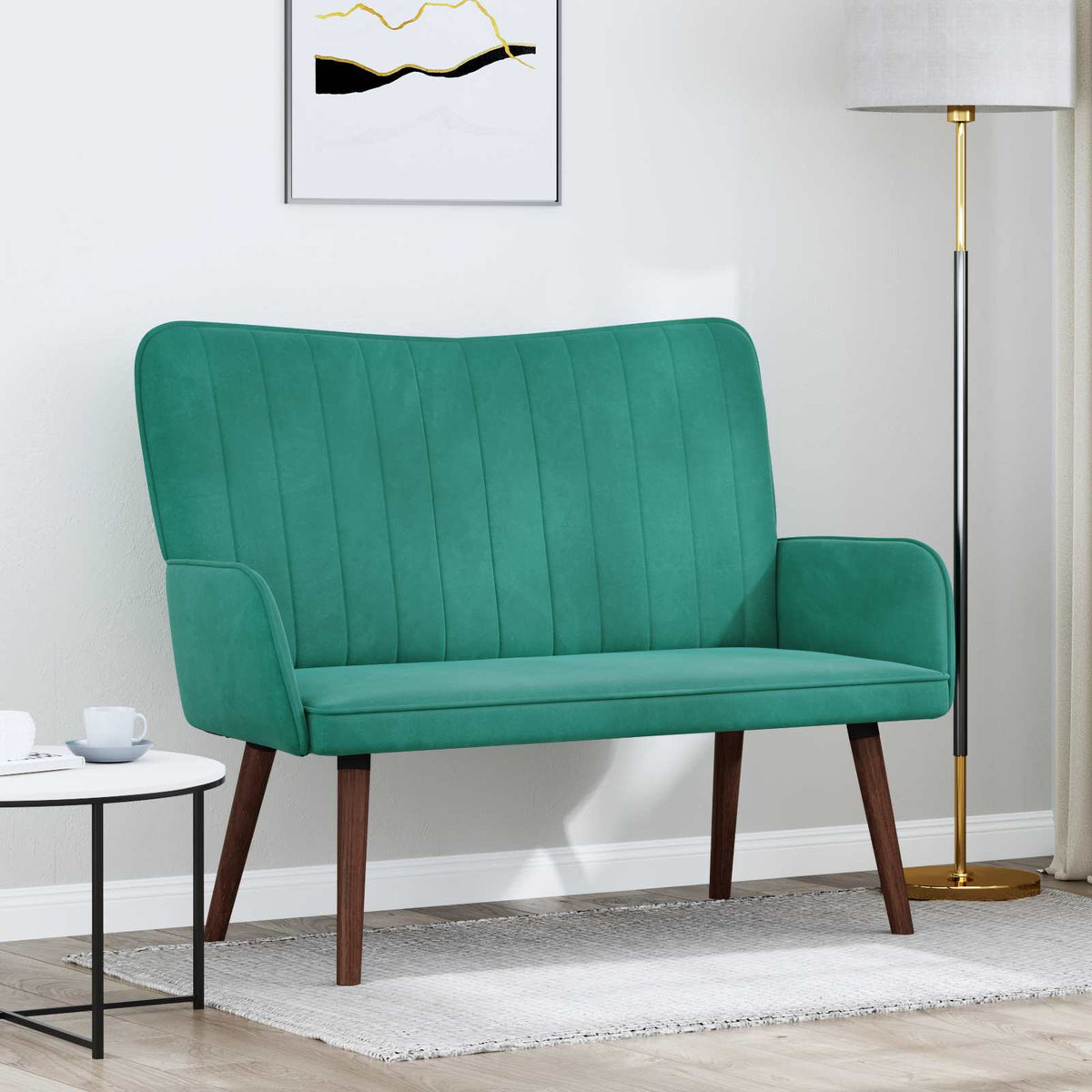 Sofa za dvije osobe 115 x 61 x 87 cm Baršun