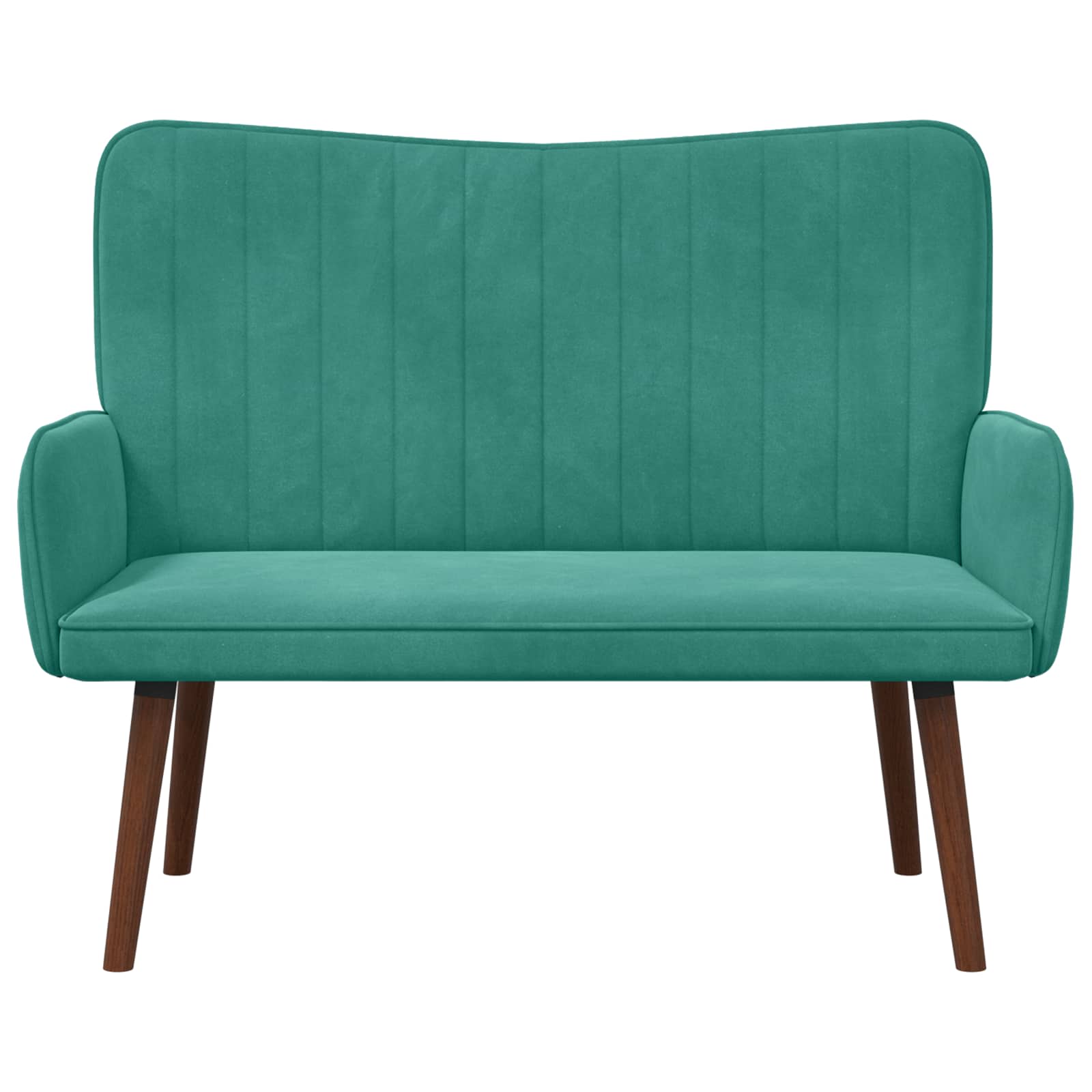 Sofa za dvije osobe Tirkizna 115 x 61 x 87 cm Baršun