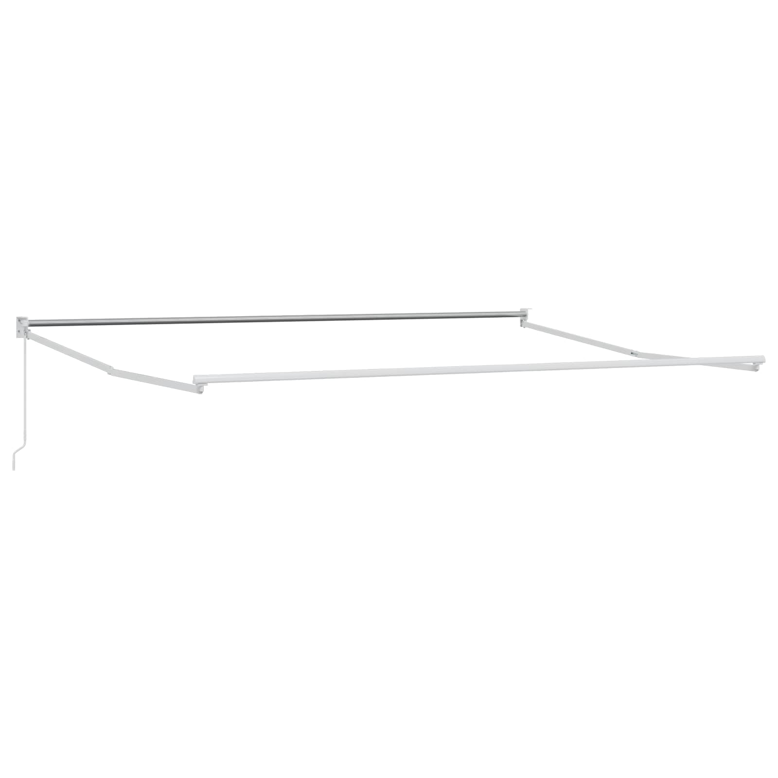 Povlačivi tende Plava i bijela 4 x 2 m