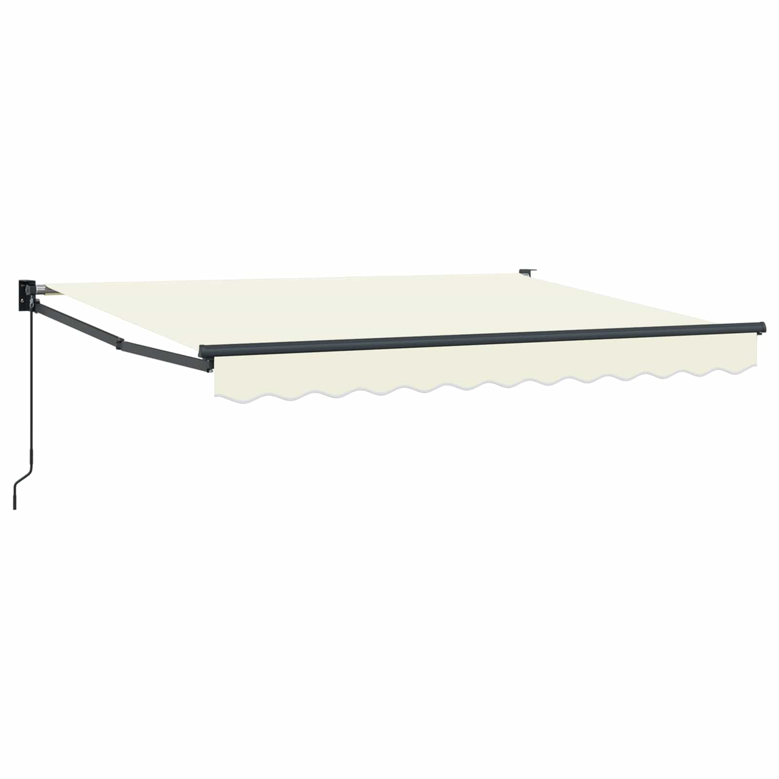 Povlačivi tende Krem 3,5 x 2 m 100% Poliester i Aluminij