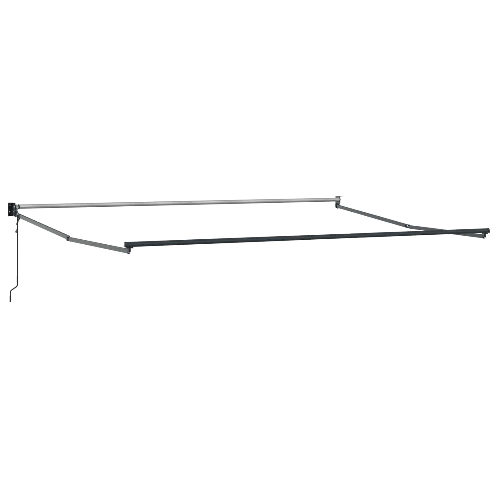 Povlačivi tende Bež 4 x 2 m Poliester i metal