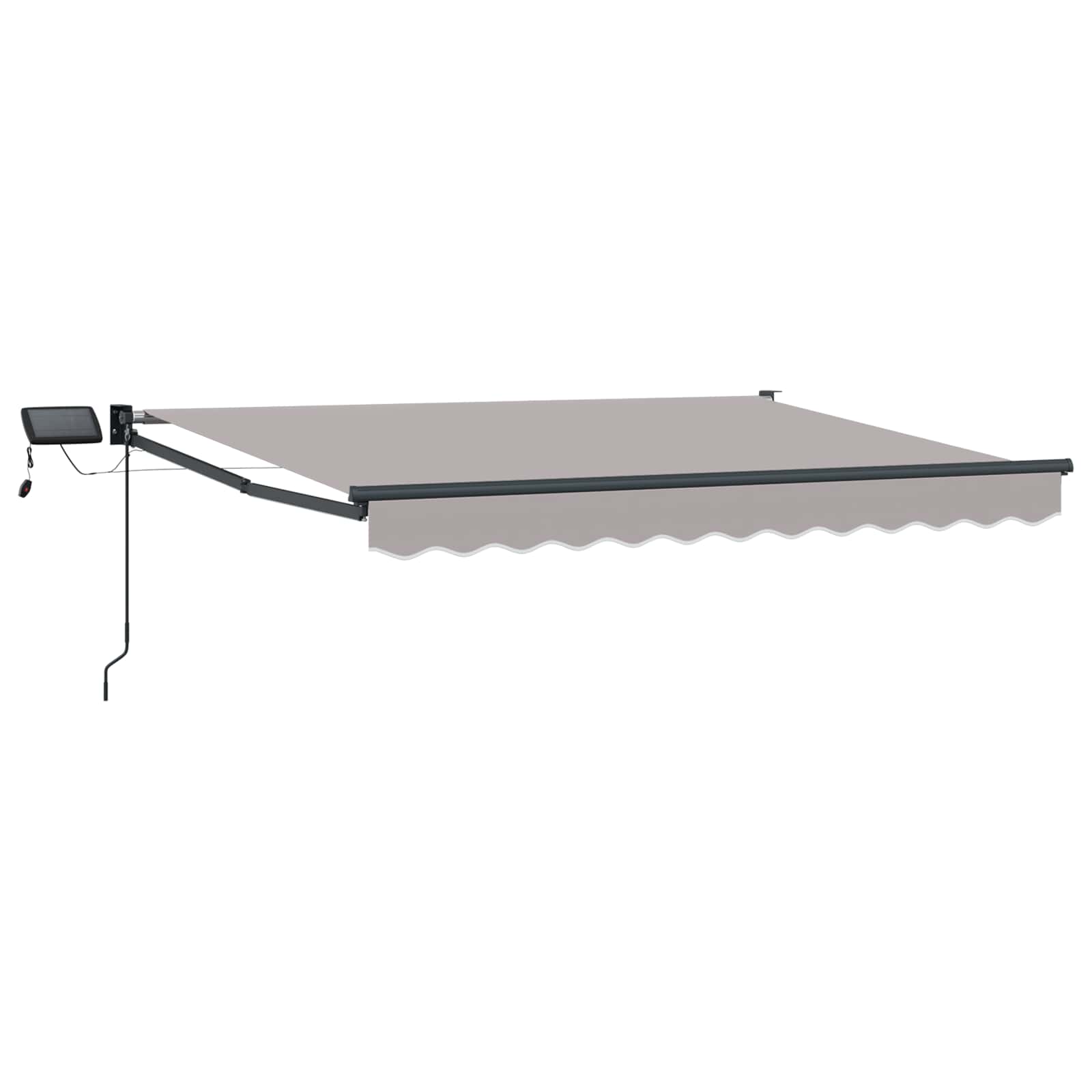 Ručna zlačivna tenda s LED diodama 3 x 2,5 m