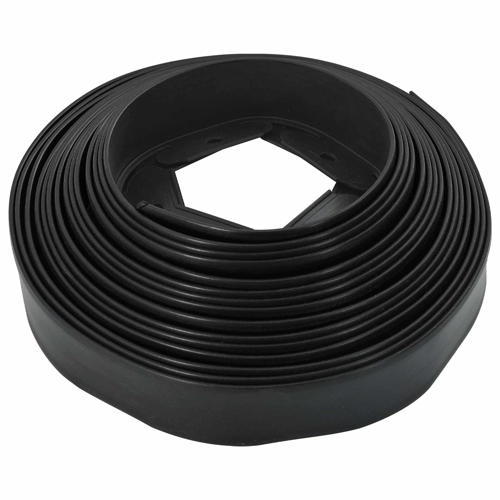 Rubnjaci za travnjak Crna 2000 x 4 x 5 cm Plastika