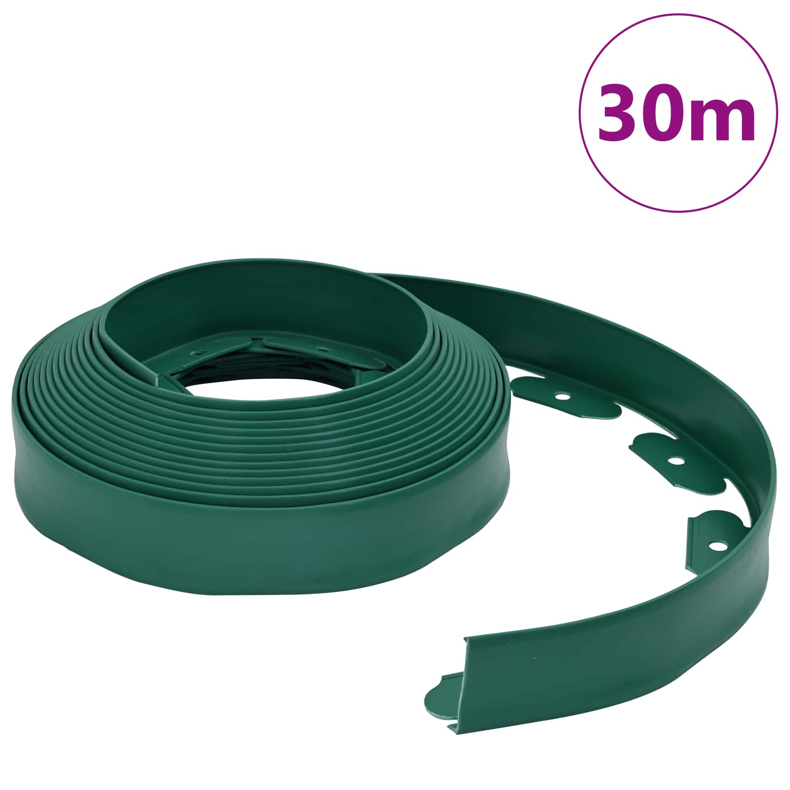 Rubnjaci za travnjak Zelena 3000 x 4 x 5 cm Plastika