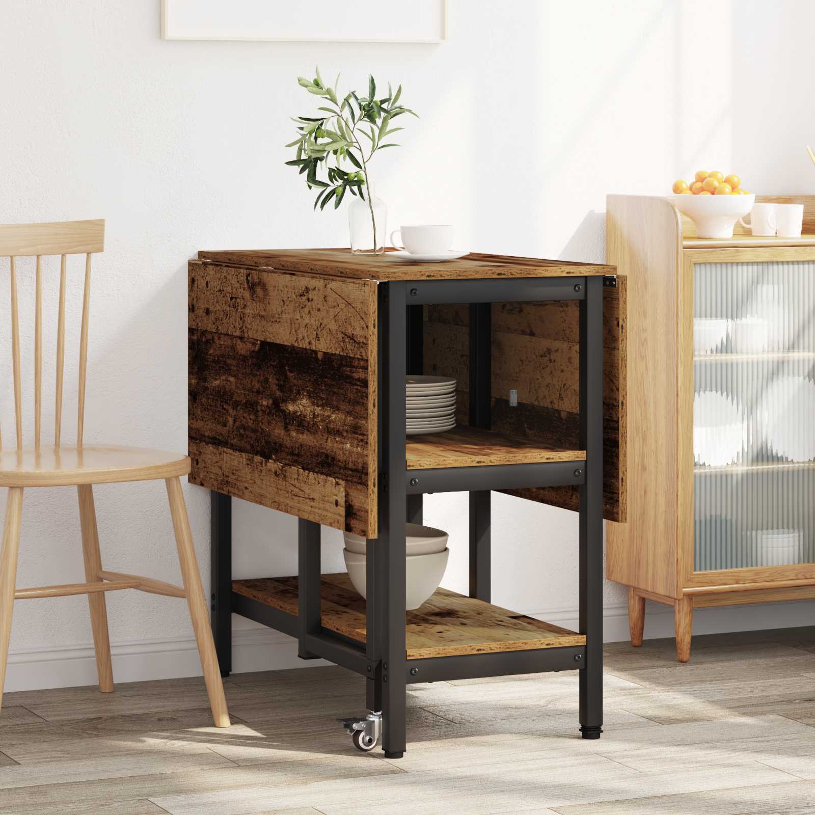 Blagovaonski stol 122 x 80 x 76,5 cm Konstruirano drvo