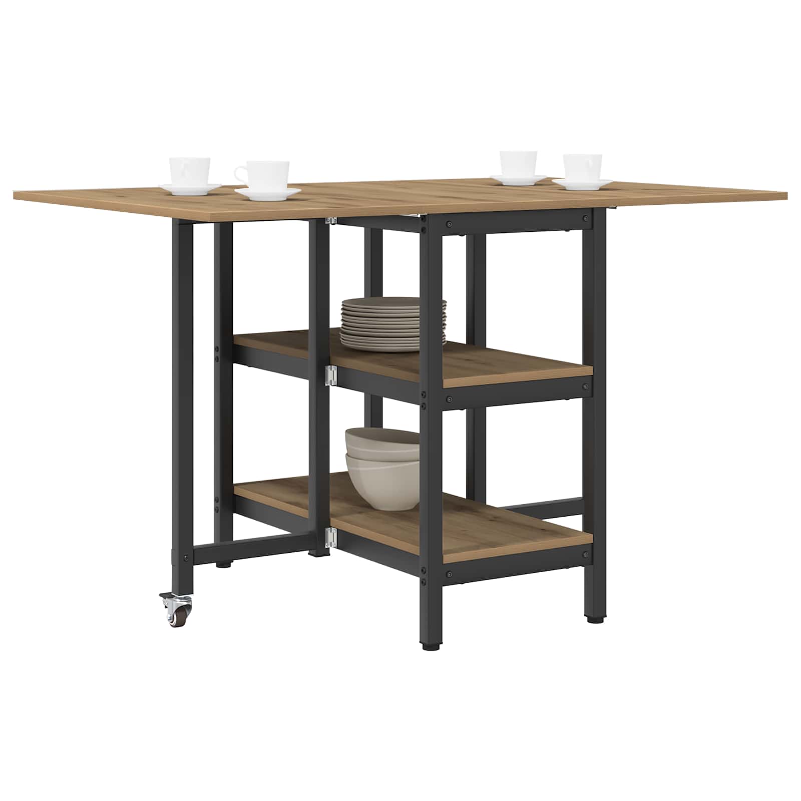 Blagovaonski stol 122 x 80 x 76,5 cm Konstruirano drvo