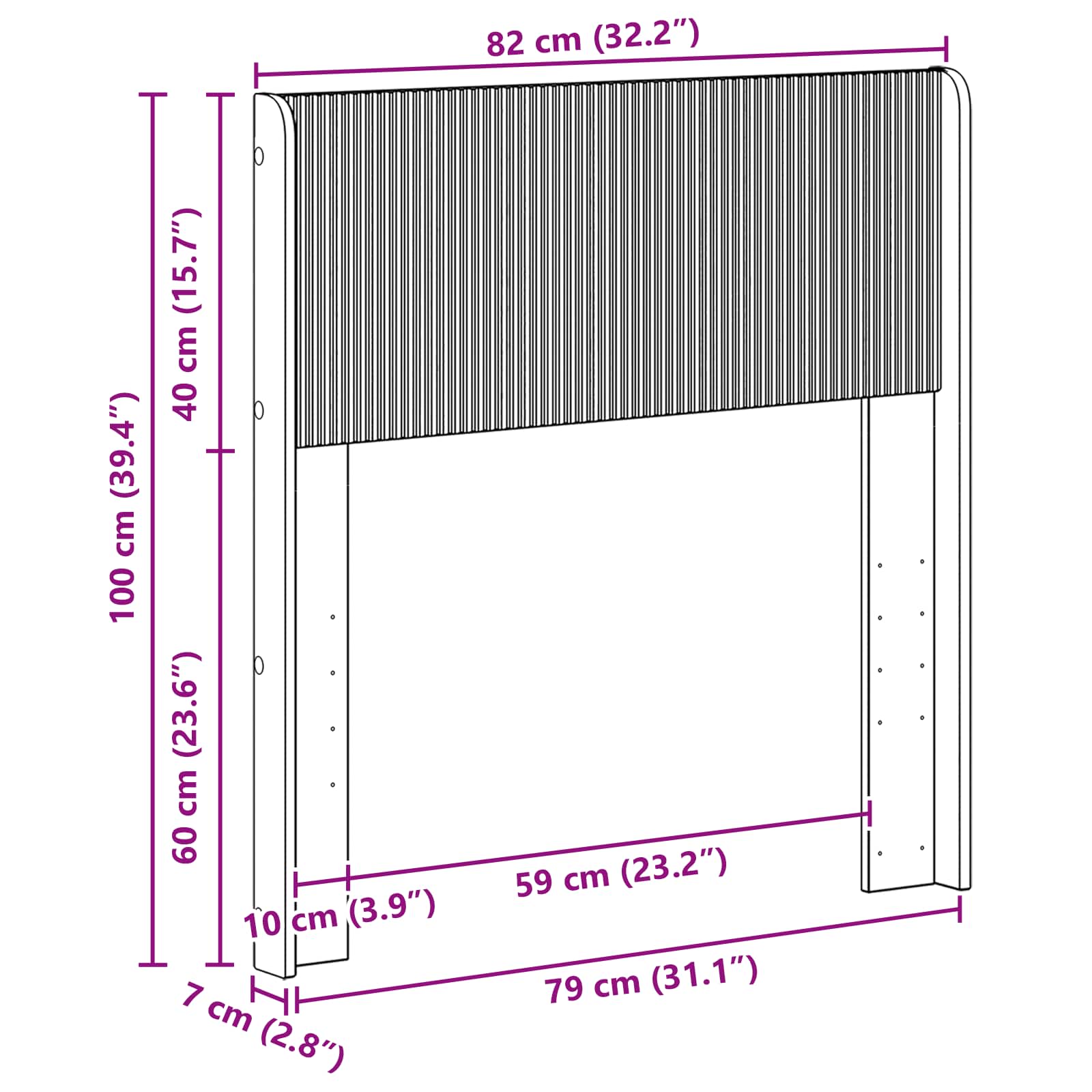 Uzglavlje Staro drvo PB